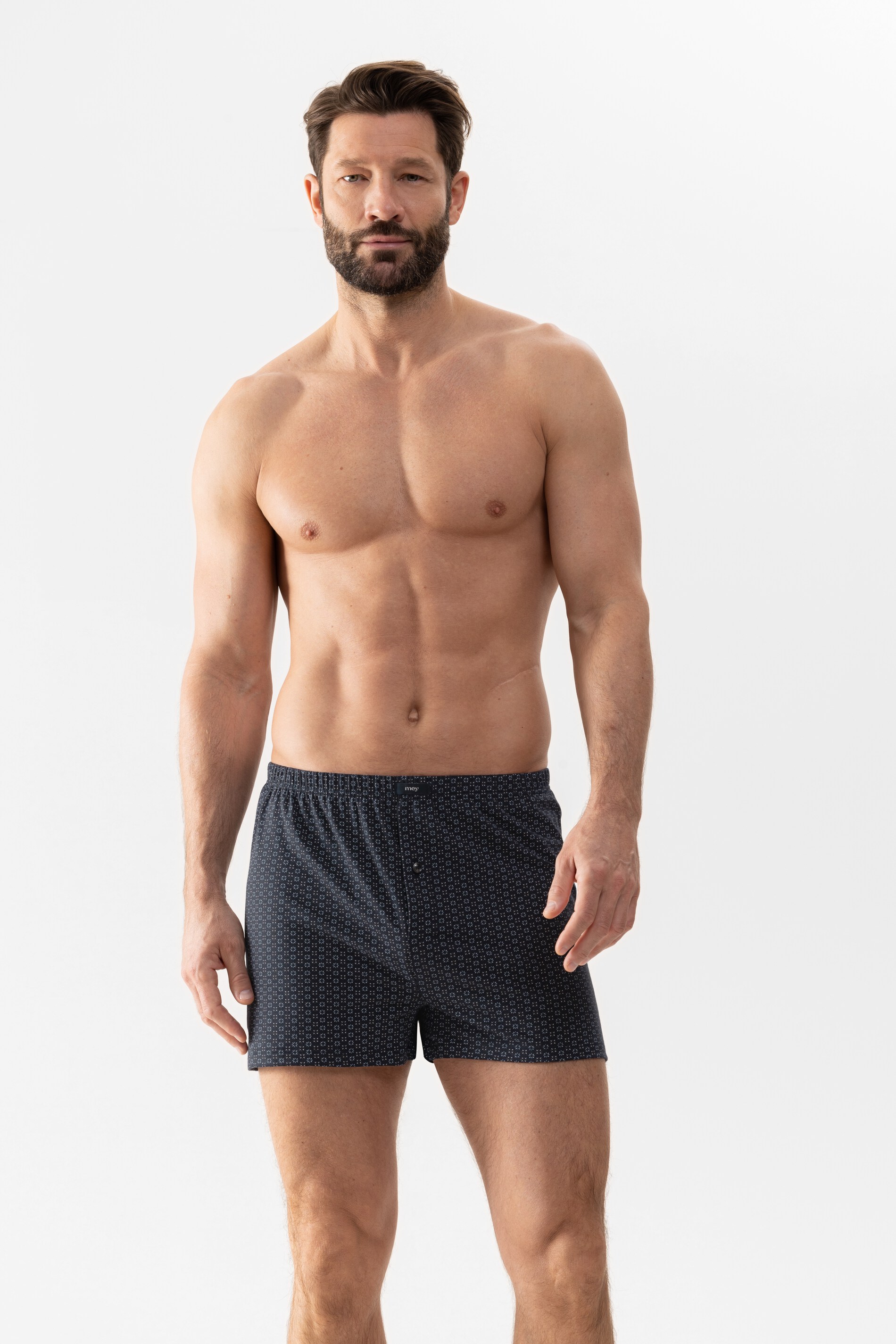 Boxer shorts Serie Minimal Flowers Front View | mey®