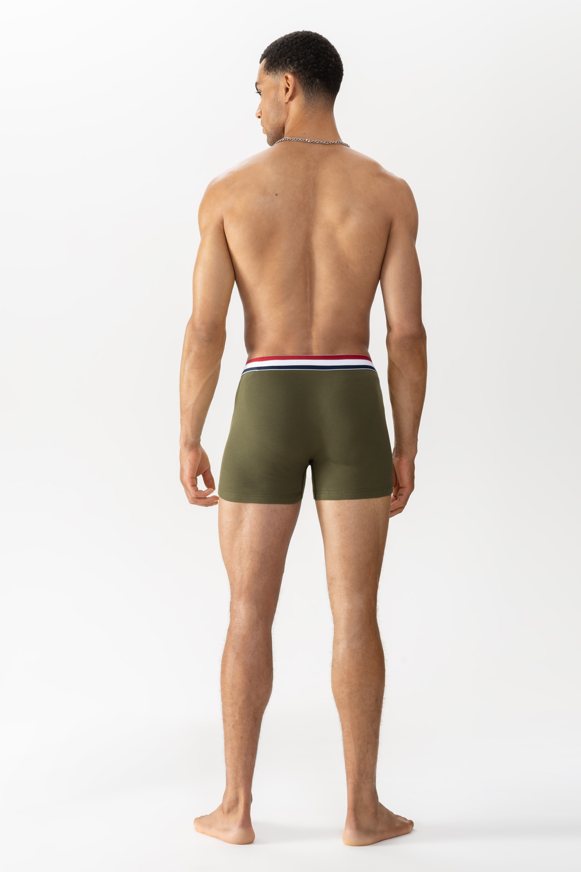 Trunk shorties Serie RE:THINK RIB Rear View | mey®