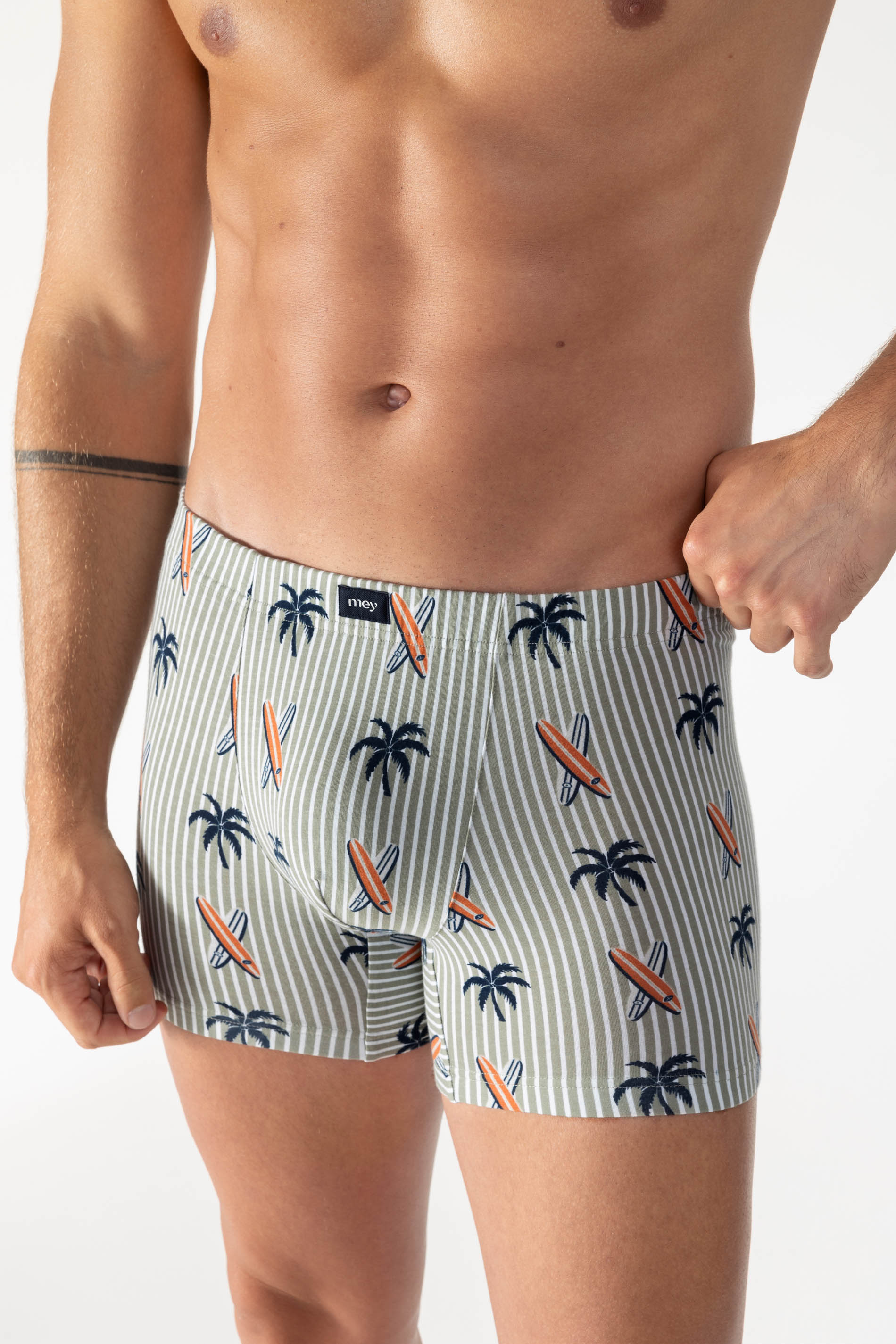 Long shorties Serie Palm Tree Detail View 02 | mey®