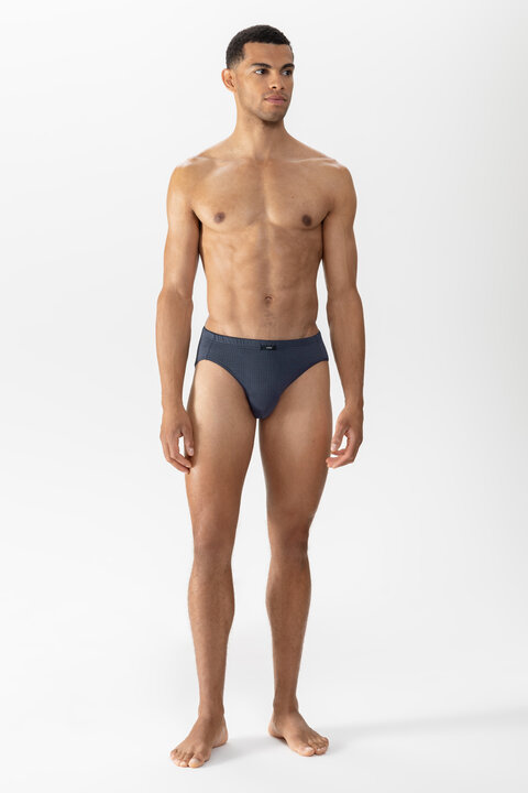 Jazz briefs Serie Blue Check Front View | mey®