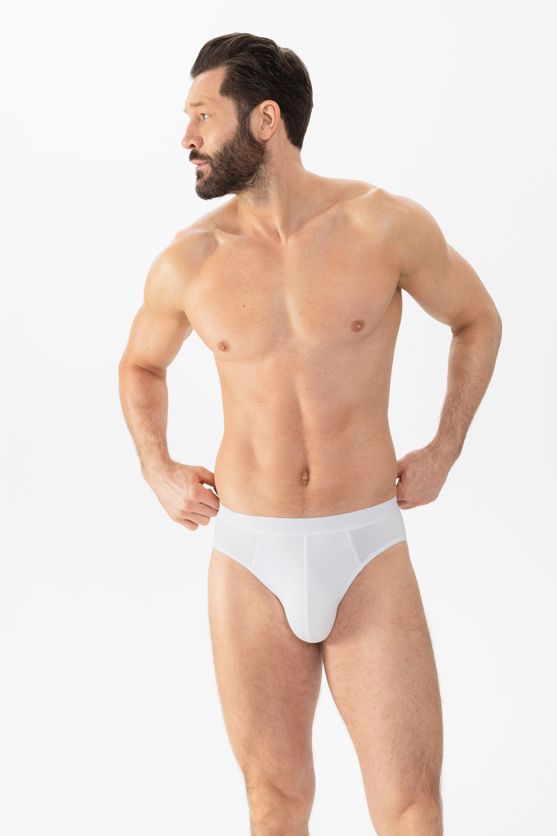 Serie Cool Jazz briefs White Serie Cool Front View | mey®
