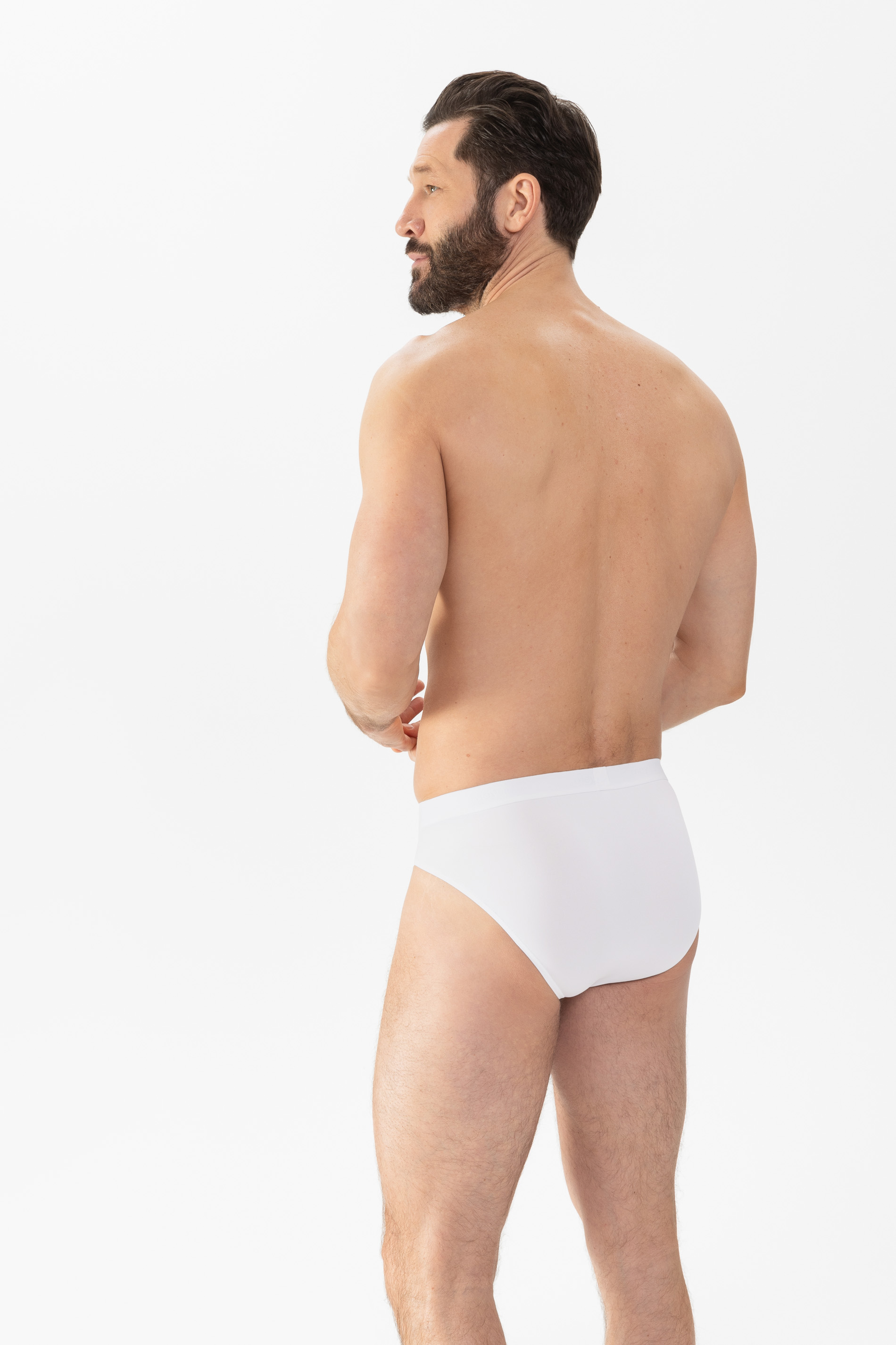 Serie Cool Jazz briefs White Serie Cool Rear View | mey®