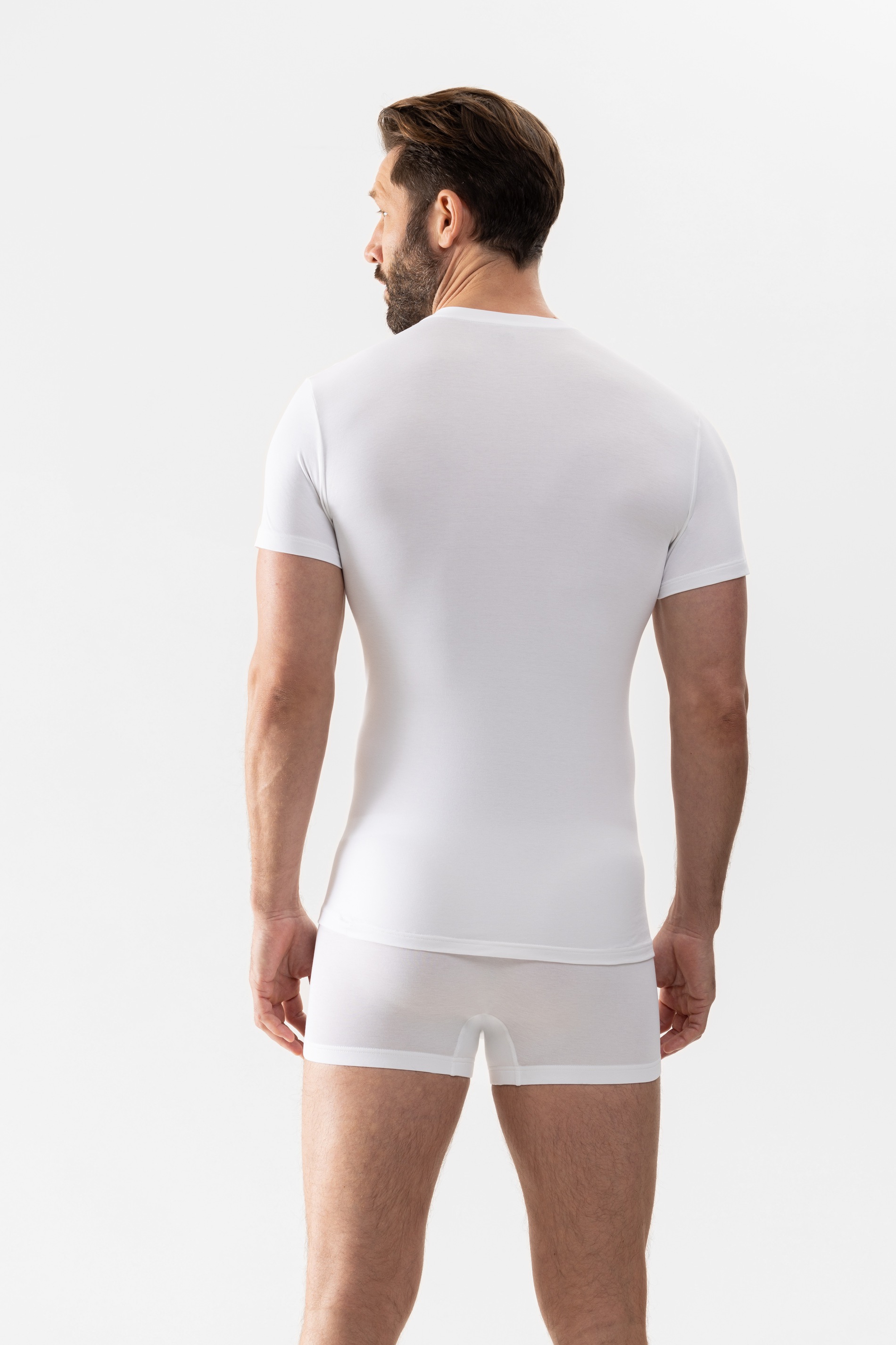 Olympic shirt White Serie Software Rear View | mey®