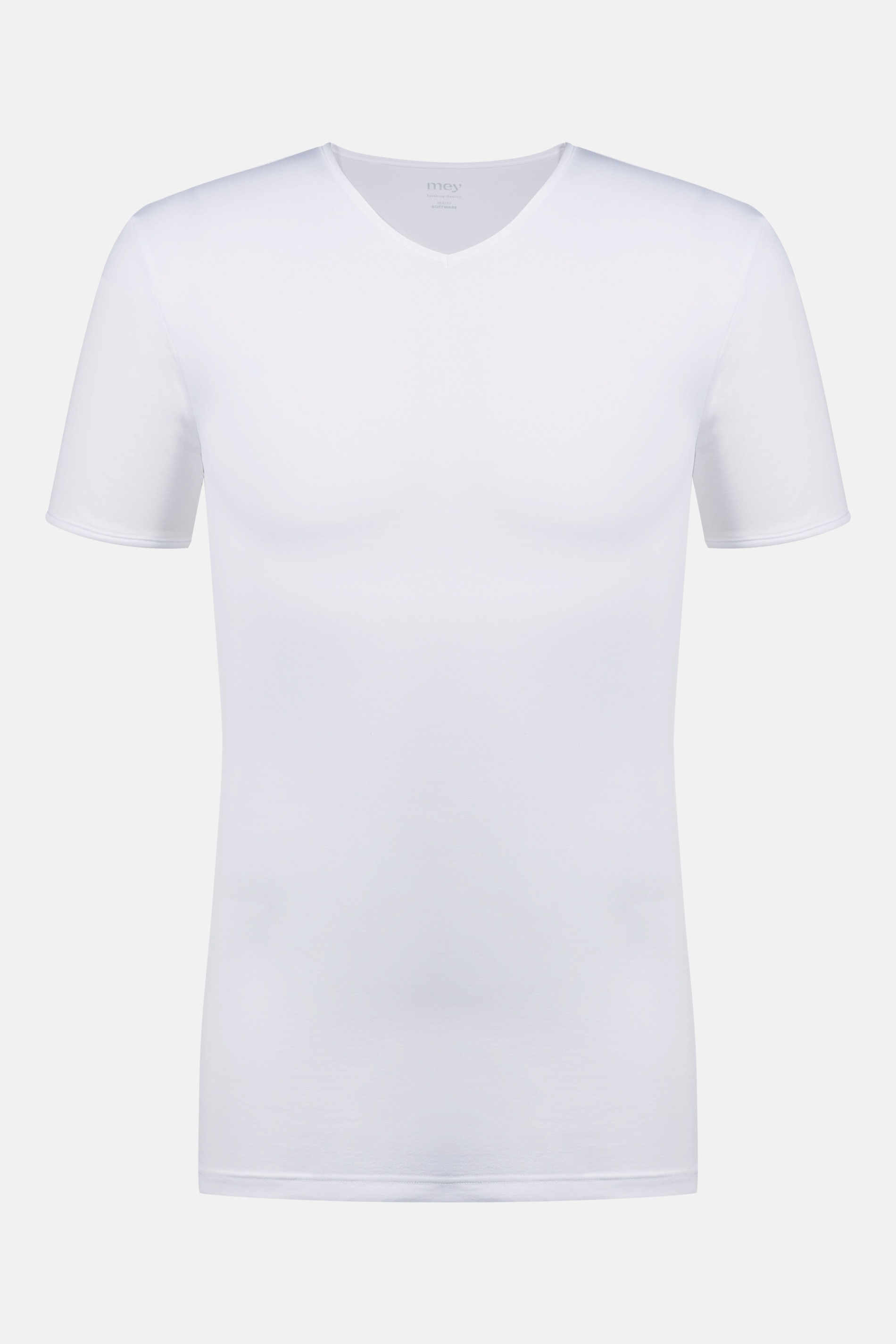 V-neck shirt White Serie Software Cut Out | mey®