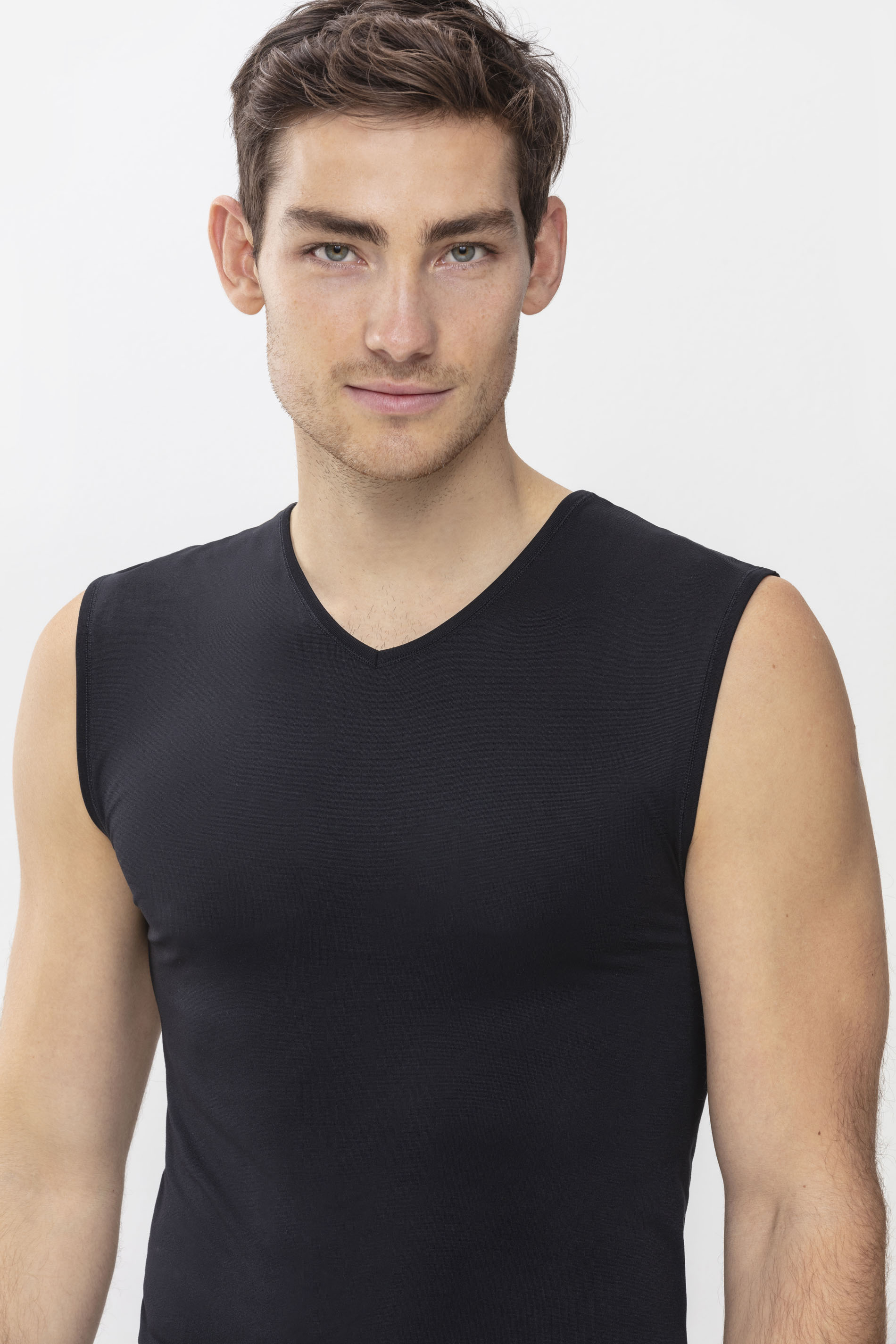 Muskel-Shirt Zwart Serie Software Vooraanzicht | mey®