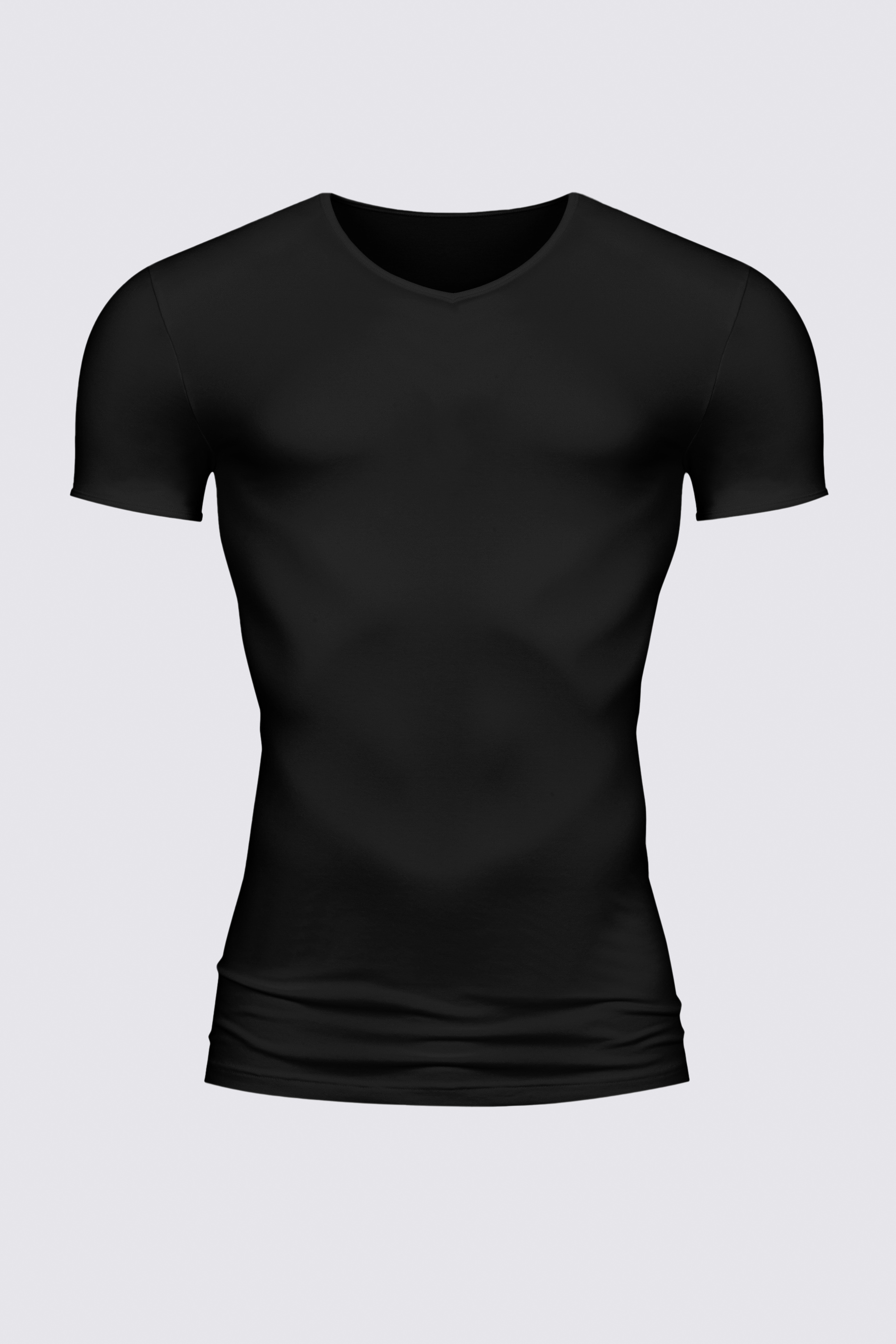 V-neck shirt Black Serie Software Cut Out | mey®