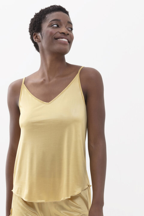 Camisole Light Gold Serie Coco Frontansicht | mey®