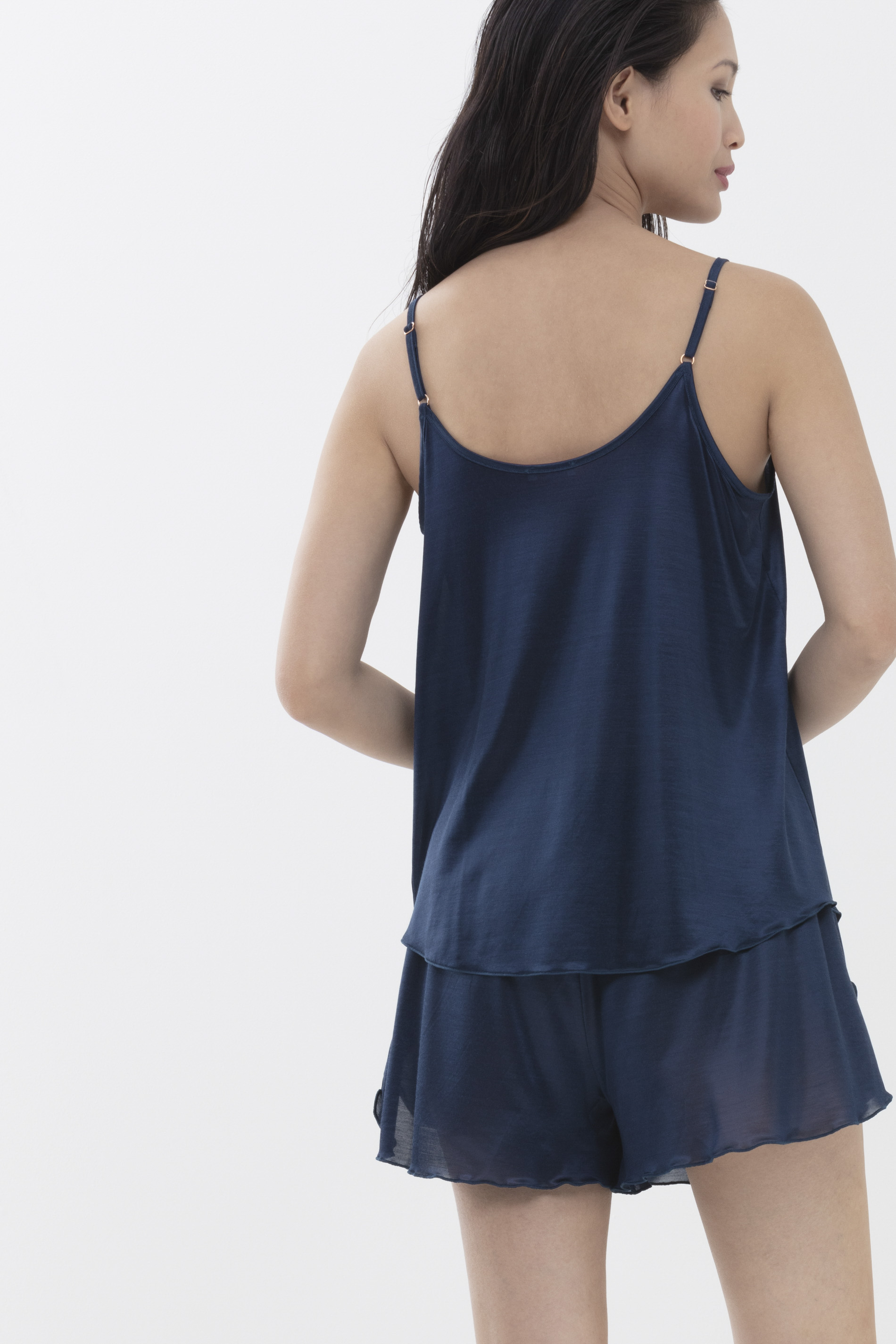 Camisole Ink Blue Serie Coco Rear View | mey®