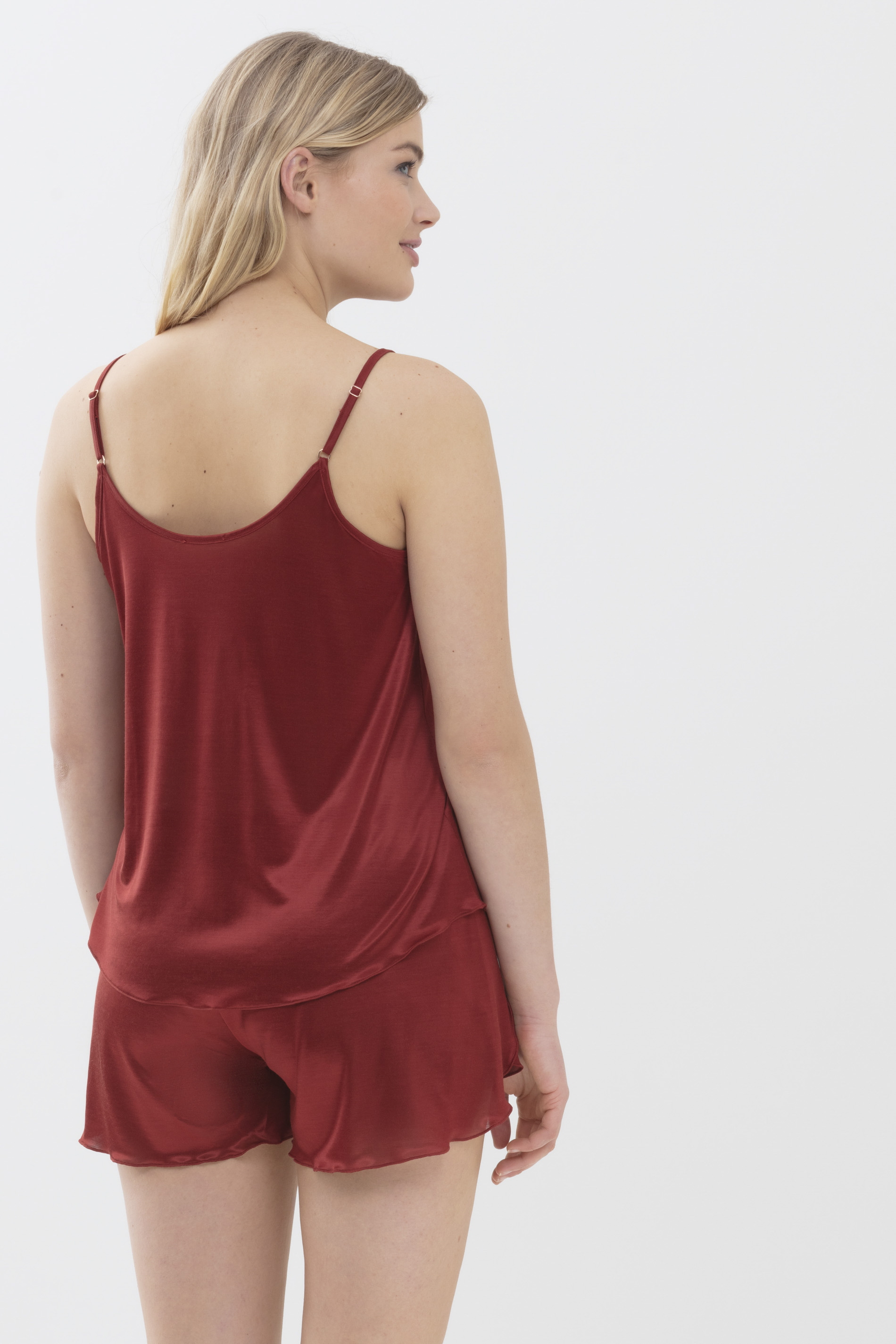 Camisole Red Pepper Serie Coco Rear View | mey®
