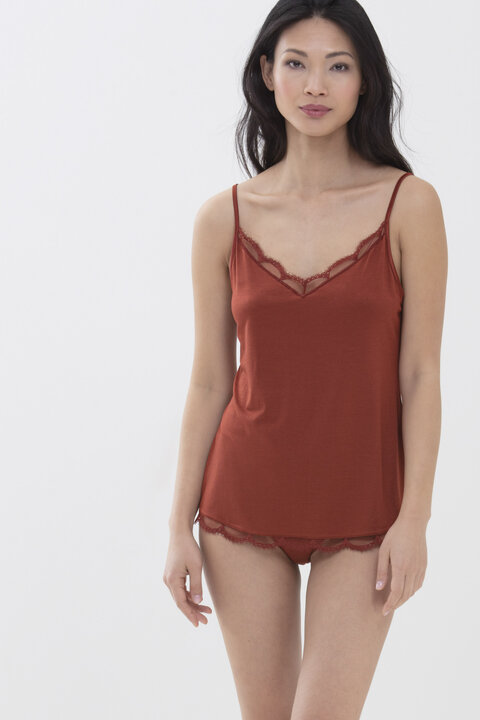 Camisole Red Pepper Serie Ilvy Frontansicht | mey®
