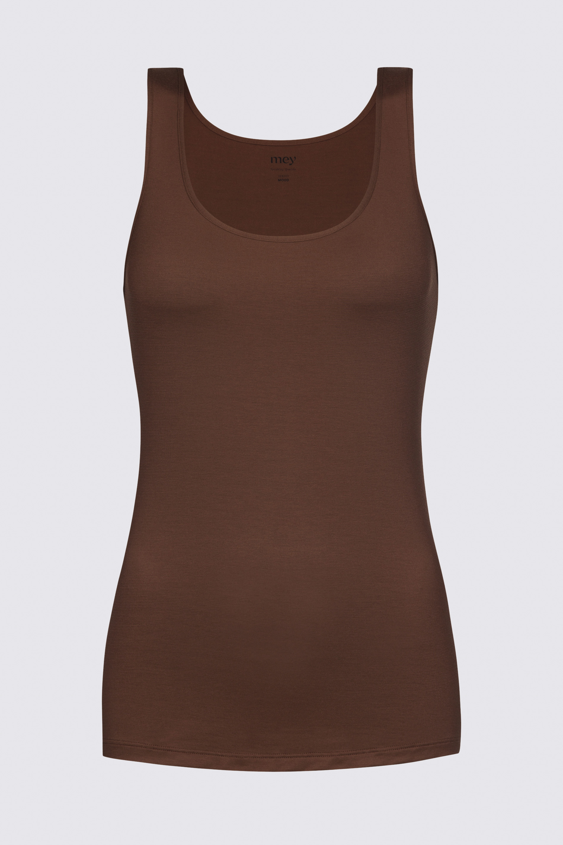 Top with wide straps Espresso Serie Mood Cut Out | mey®