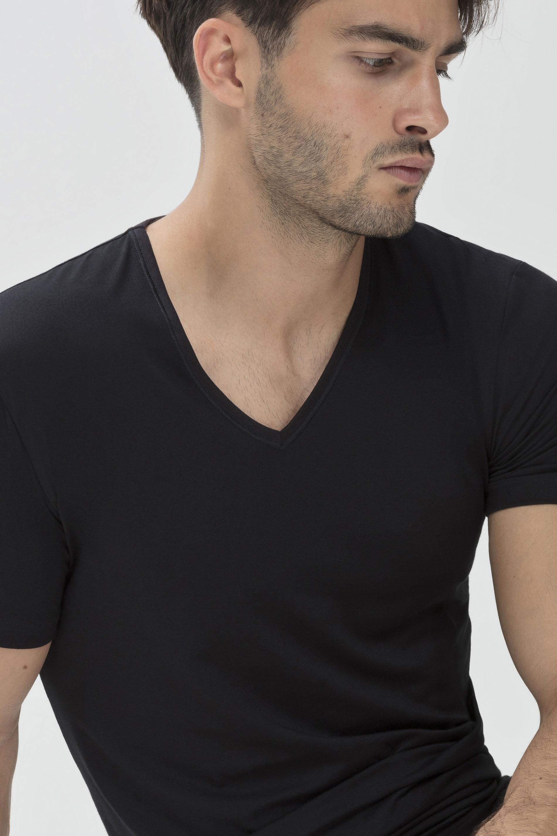 Shirt Zwart Serie Dry Cotton Festlegen | mey®