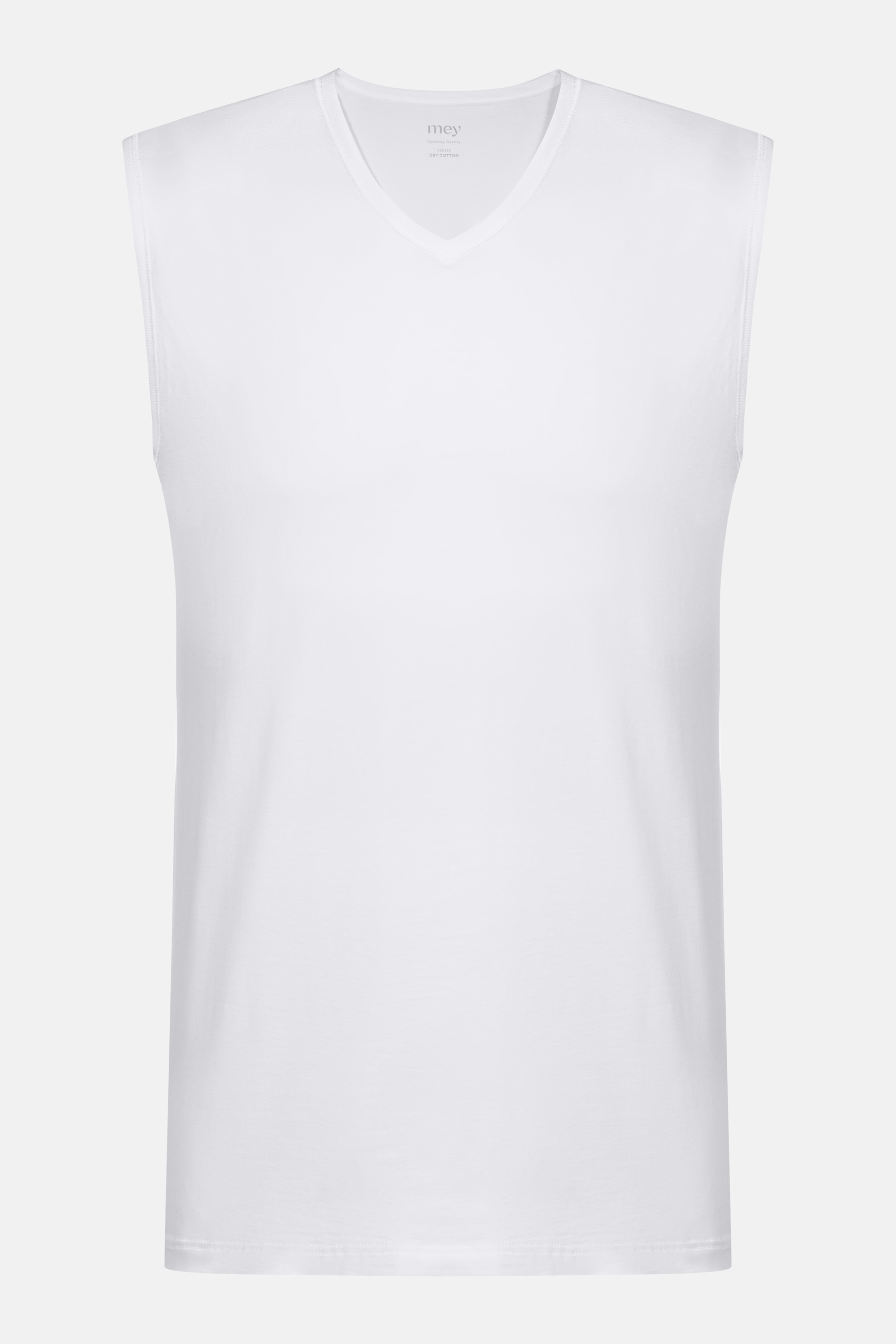 Muscle-shirt Wit Serie Dry Cotton Uitknippen | mey®