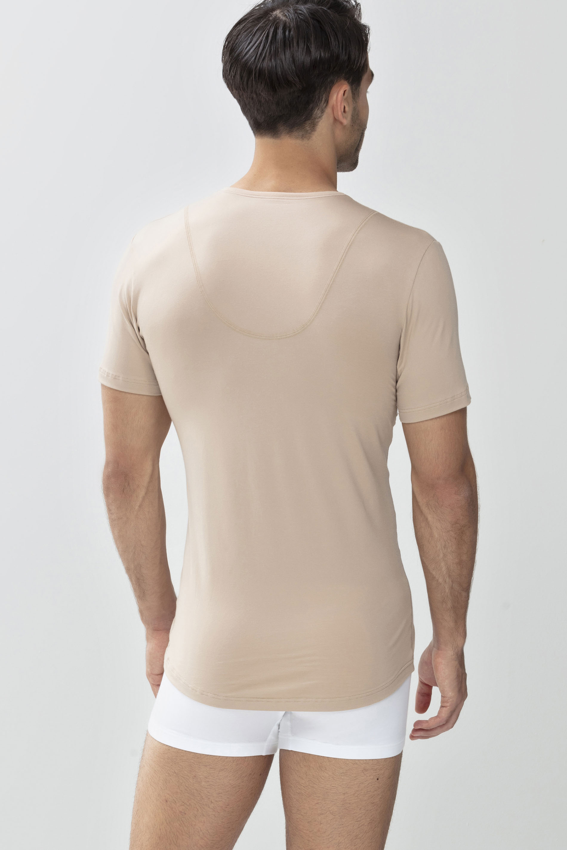 Das Drunterhemd - Crew-Neck Light Skin Serie Dry Cotton Functional  Rear View | mey®