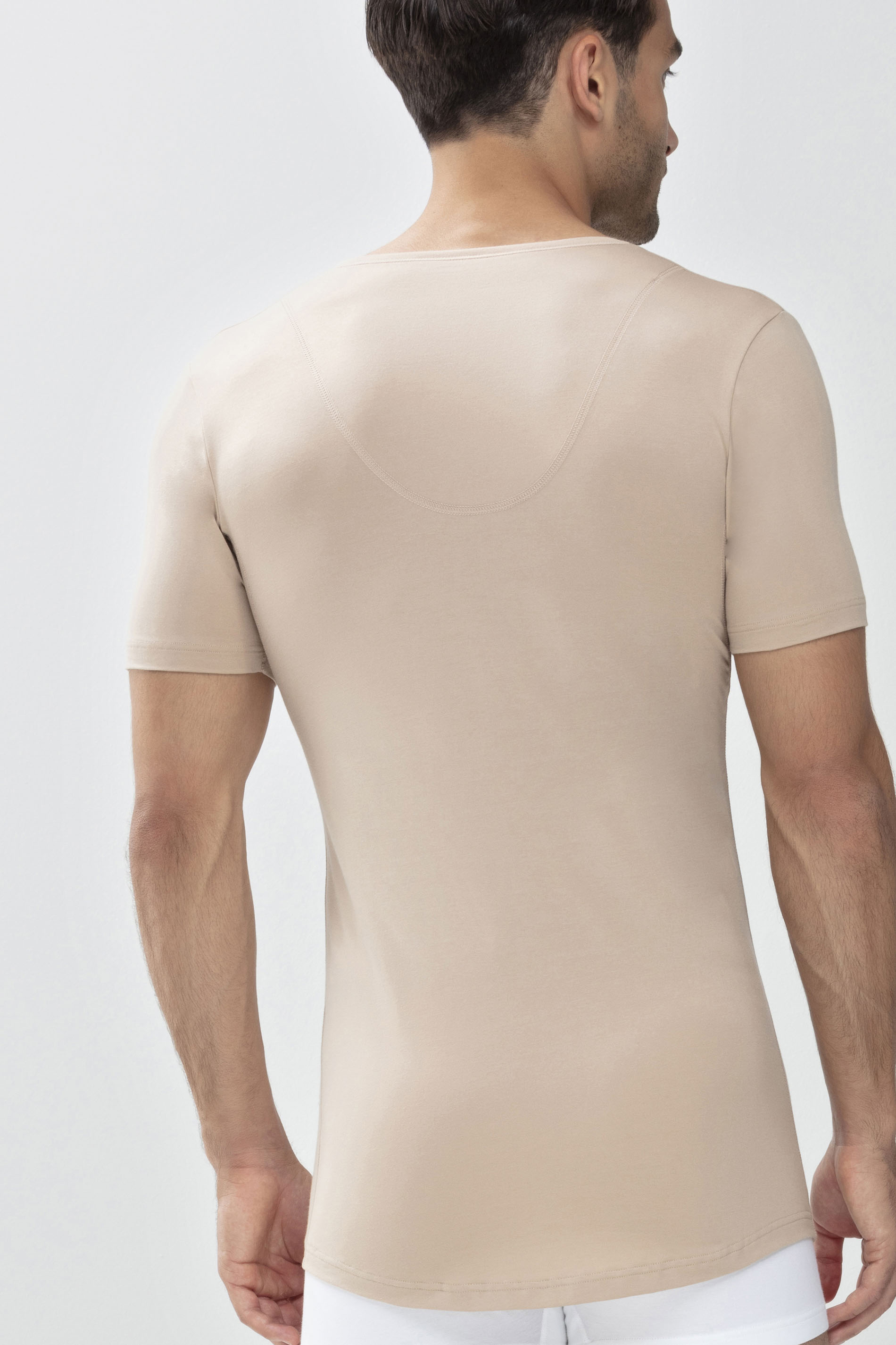 Das Drunterhemd - V-Neck | Slim fit Light Skin Serie Dry Cotton Functional  Achteraanzicht | mey®