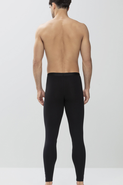 Long-Shorts Zwart Serie Casual Cotton Vooraanzicht | mey®