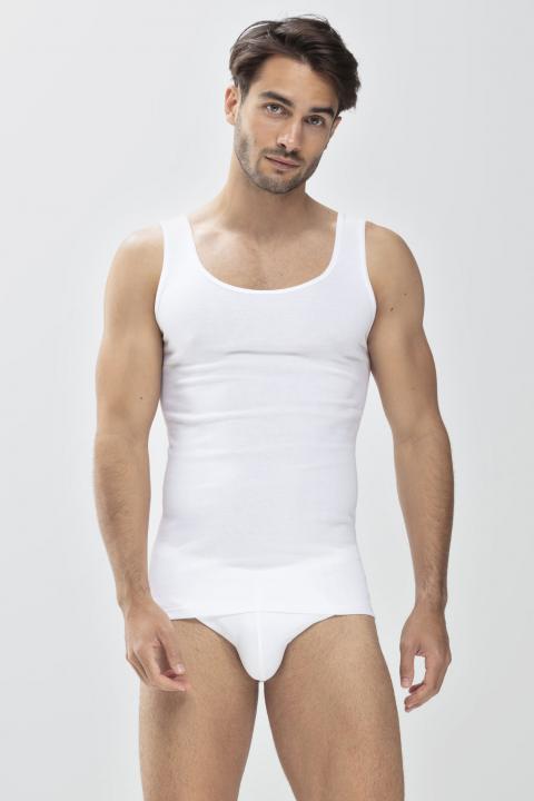 Men's sleeveless shirt Serie Casual Cotton Colour white