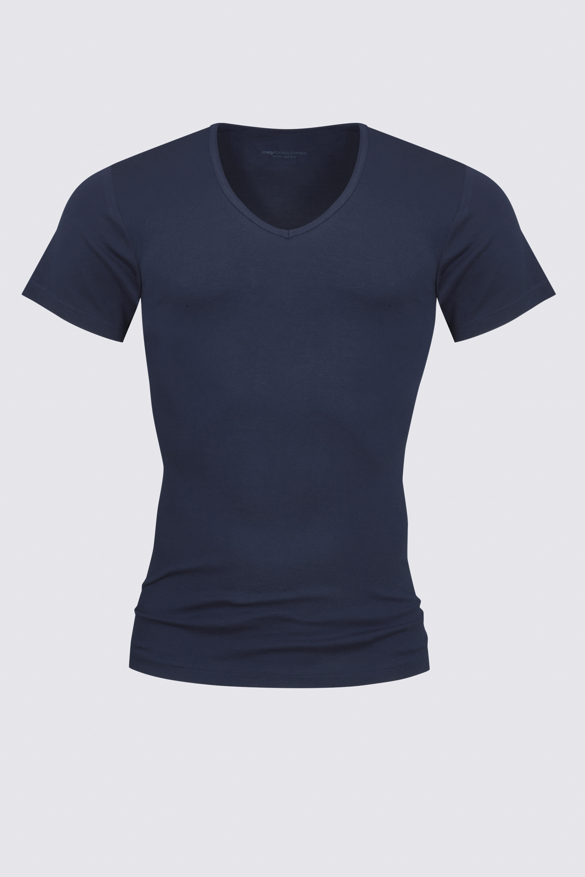 Shirt Yacht Blue Serie Casual Cotton Cut Out | mey®