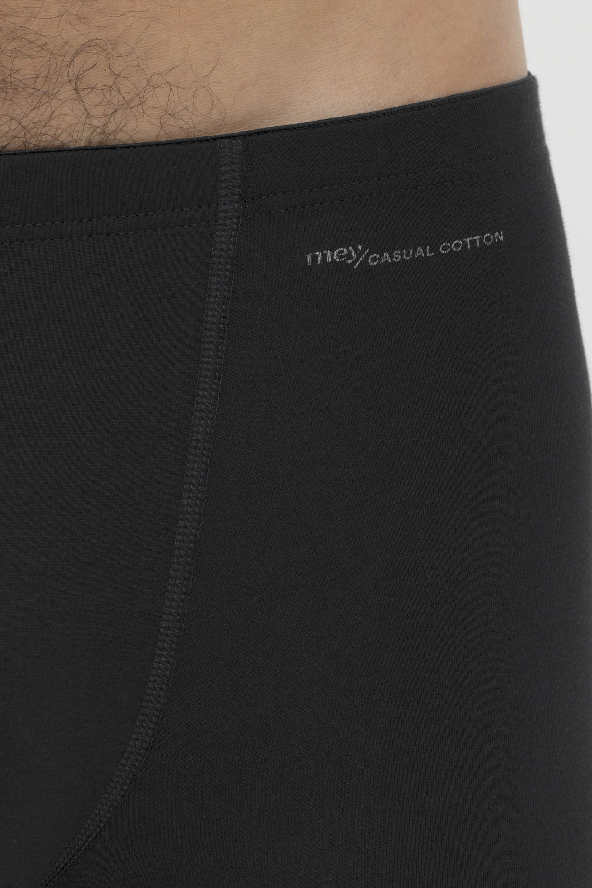 Shorty Black Serie Casual Cotton Detail View 01 | mey®
