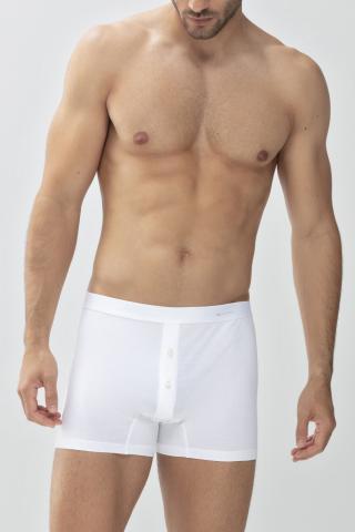 Track shorts White Serie Casual Cotton Front View | mey®