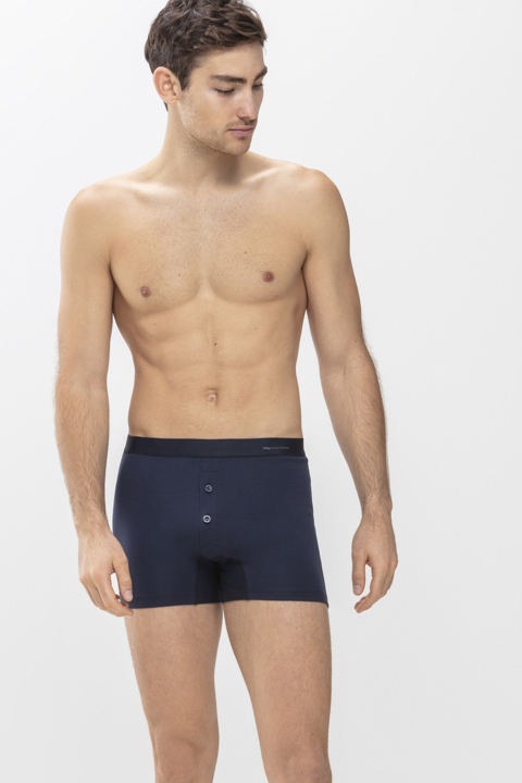 Trunk shorts Yacht Blue Serie Casual Cotton Vooraanzicht | mey®