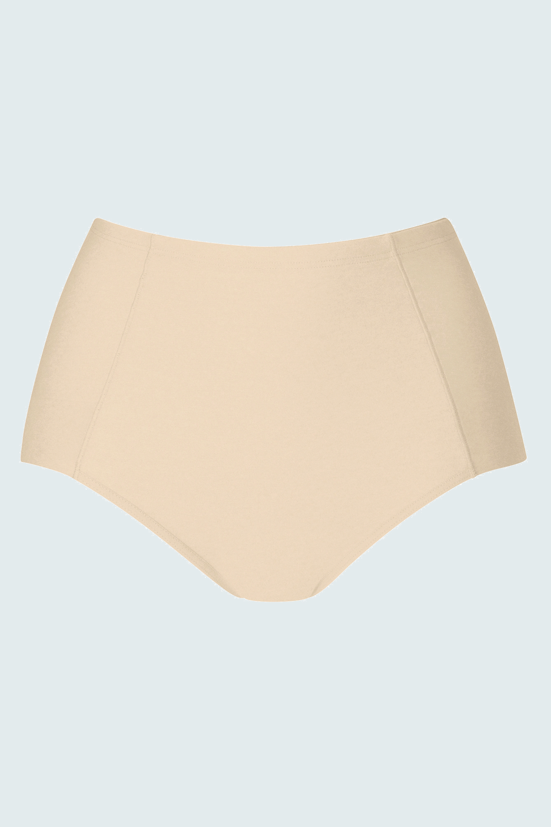 High waist pants Cream Tan Serie Nova Uitknippen | mey®