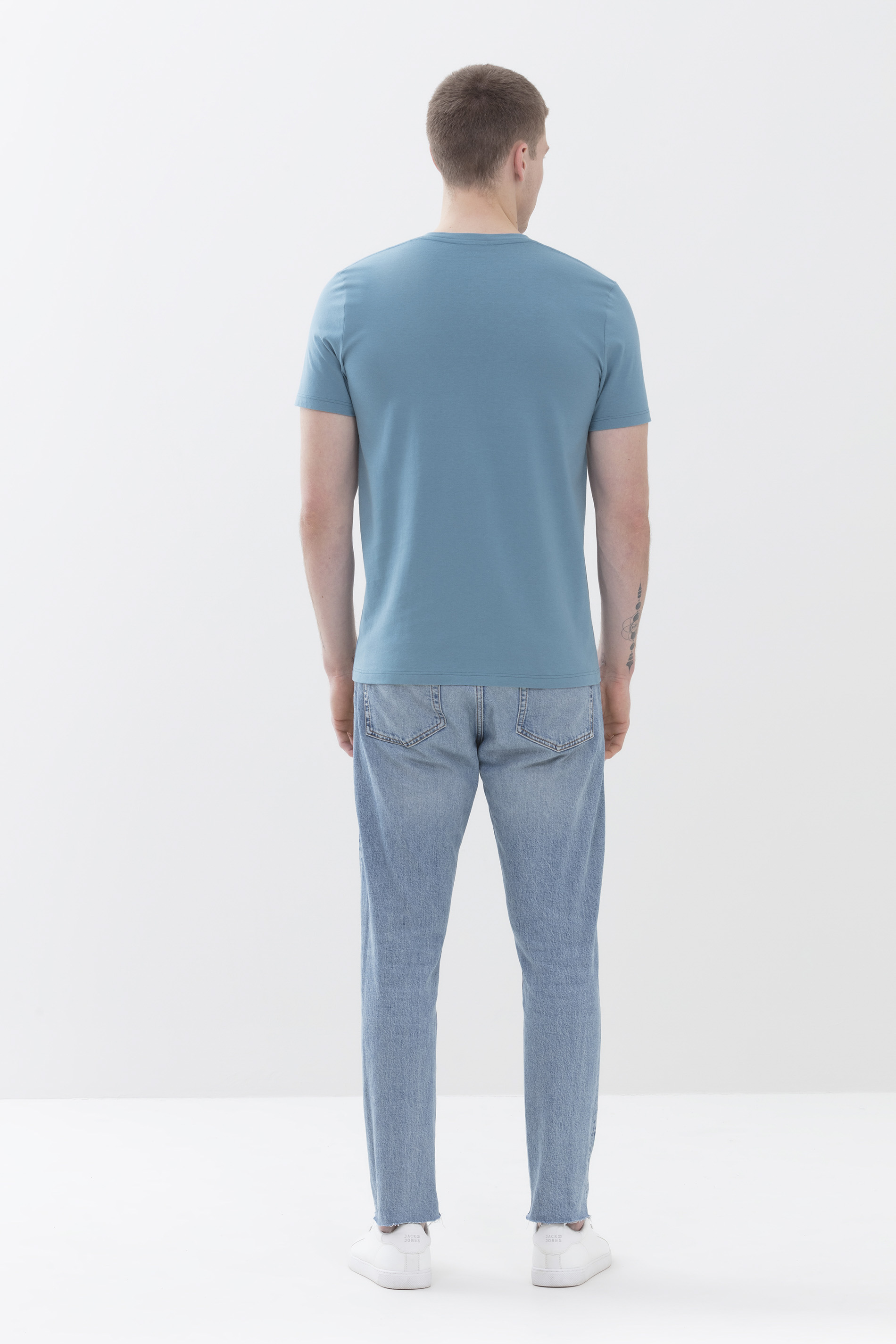 Shirt Yale Blue Serie Ringwood Rear View | mey®