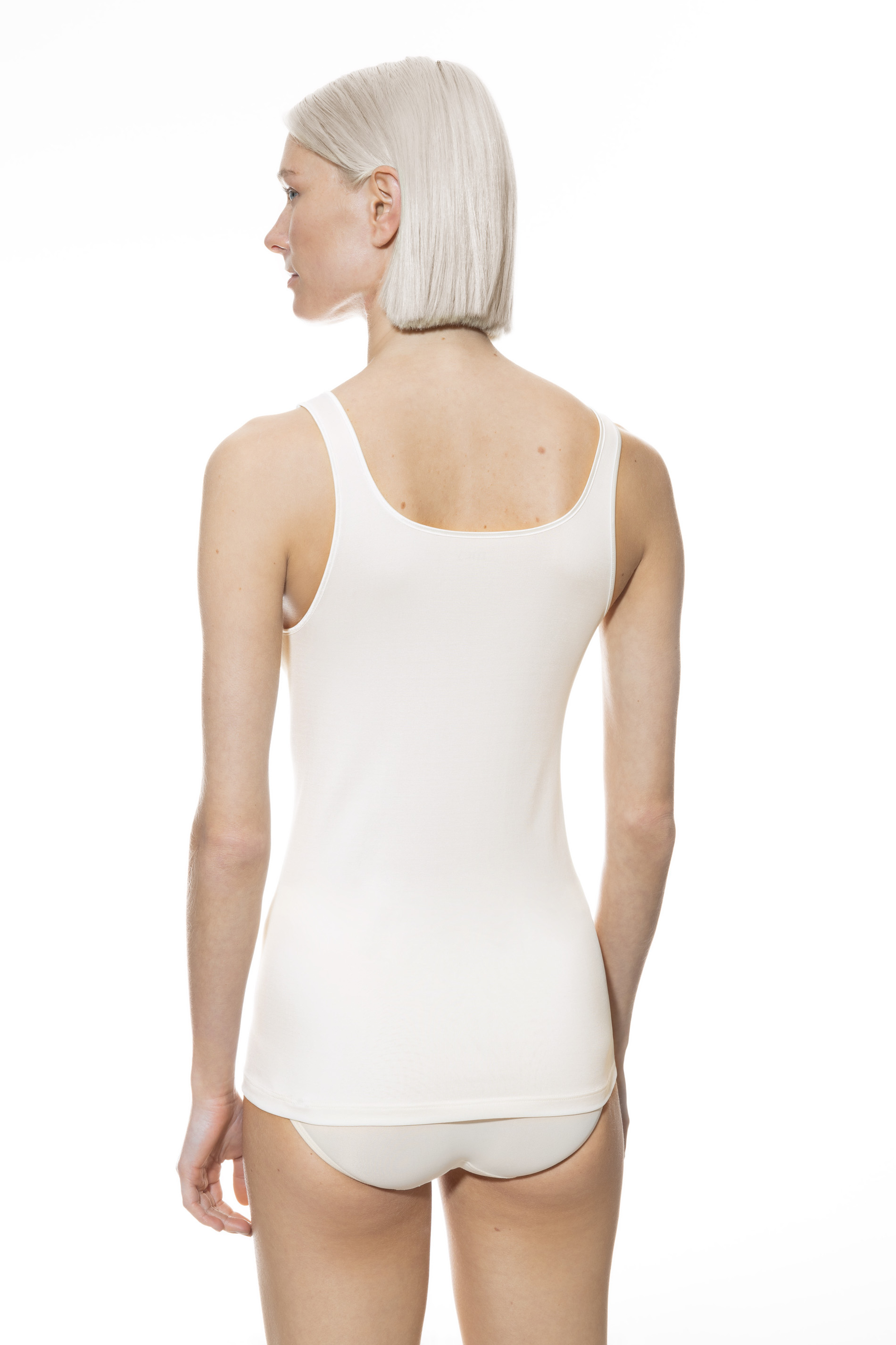 Strap top for women Champagner Serie Emotion Rear View | mey®