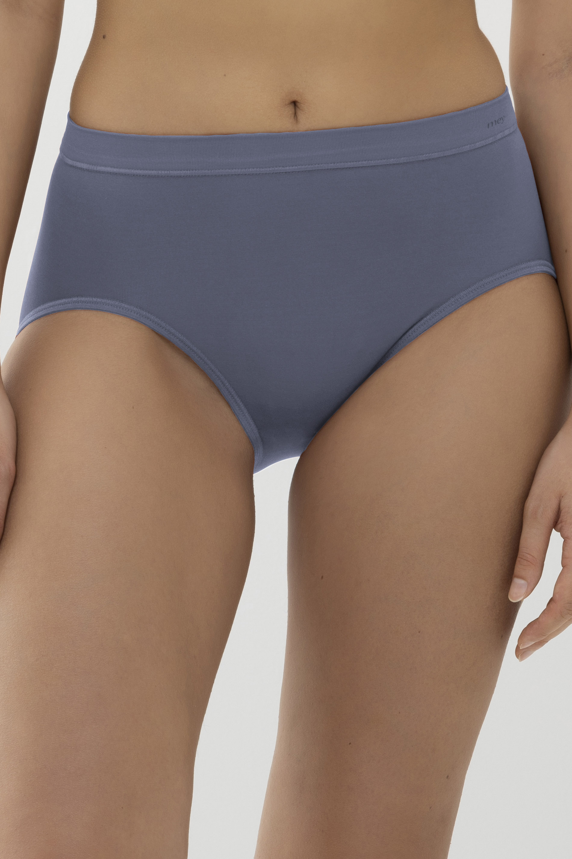 High waist pants Dark Lavender Serie Emotion Front View | mey®