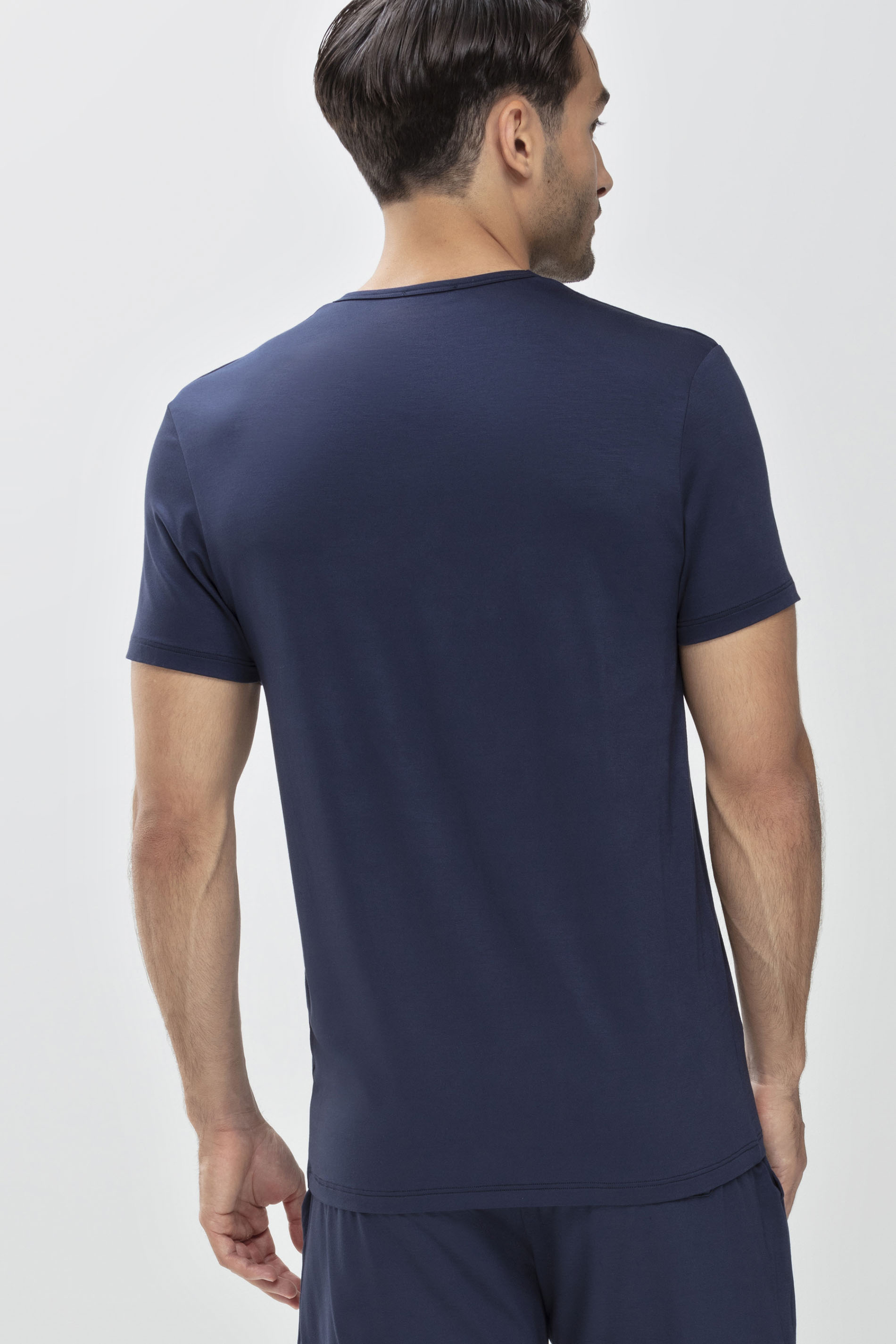 T-Shirt Yacht Blue Serie Jefferson Modal Rear View | mey®