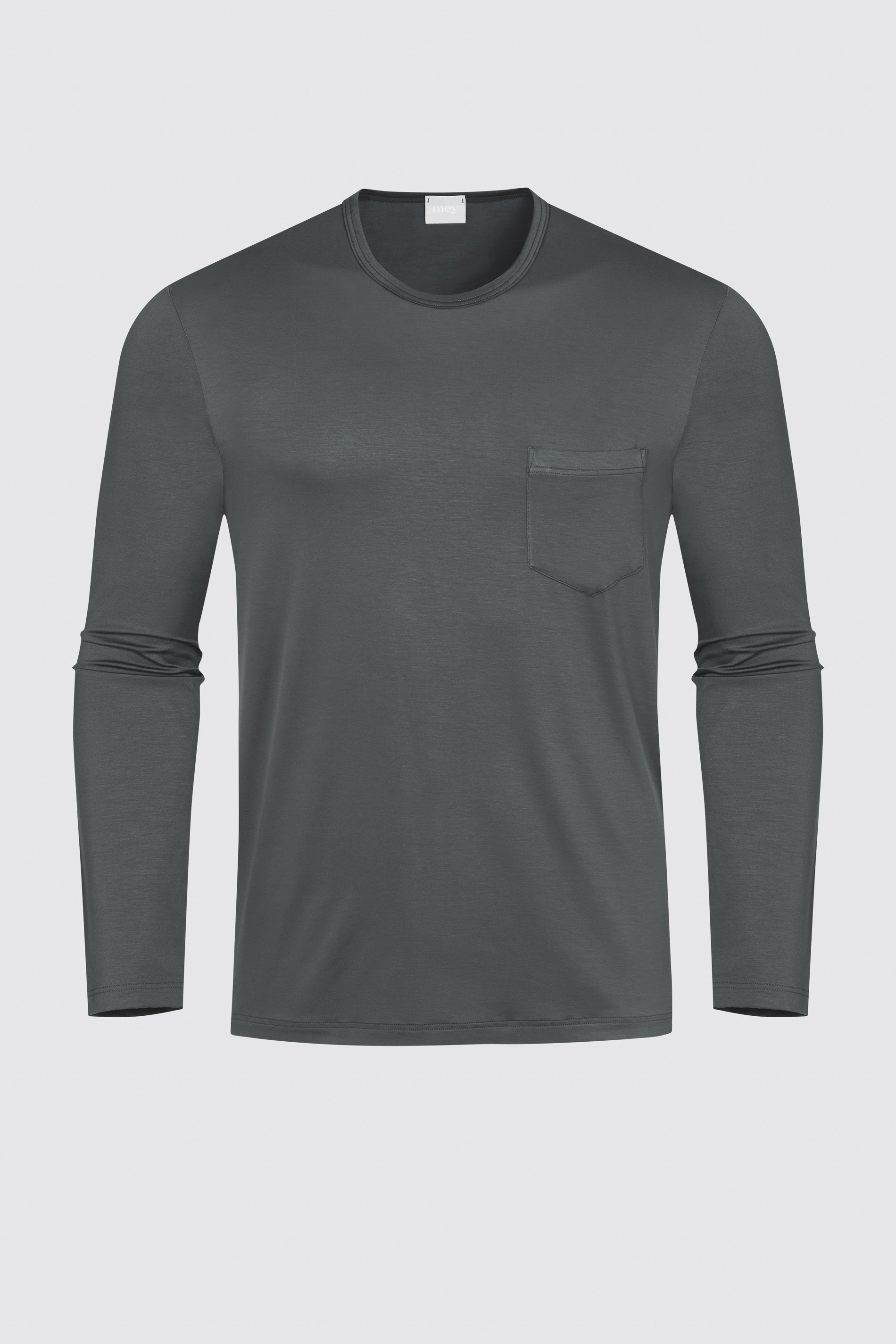 Homewear-shirt Stormy Grey Serie Jefferson Modal Uitknippen | mey®
