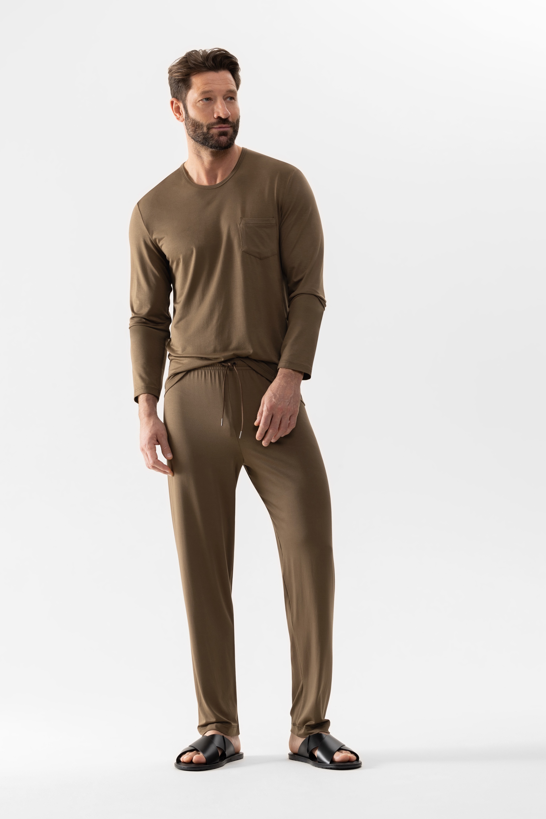 Homewear-shirt Serie Jefferson Modal Festlegen | mey®