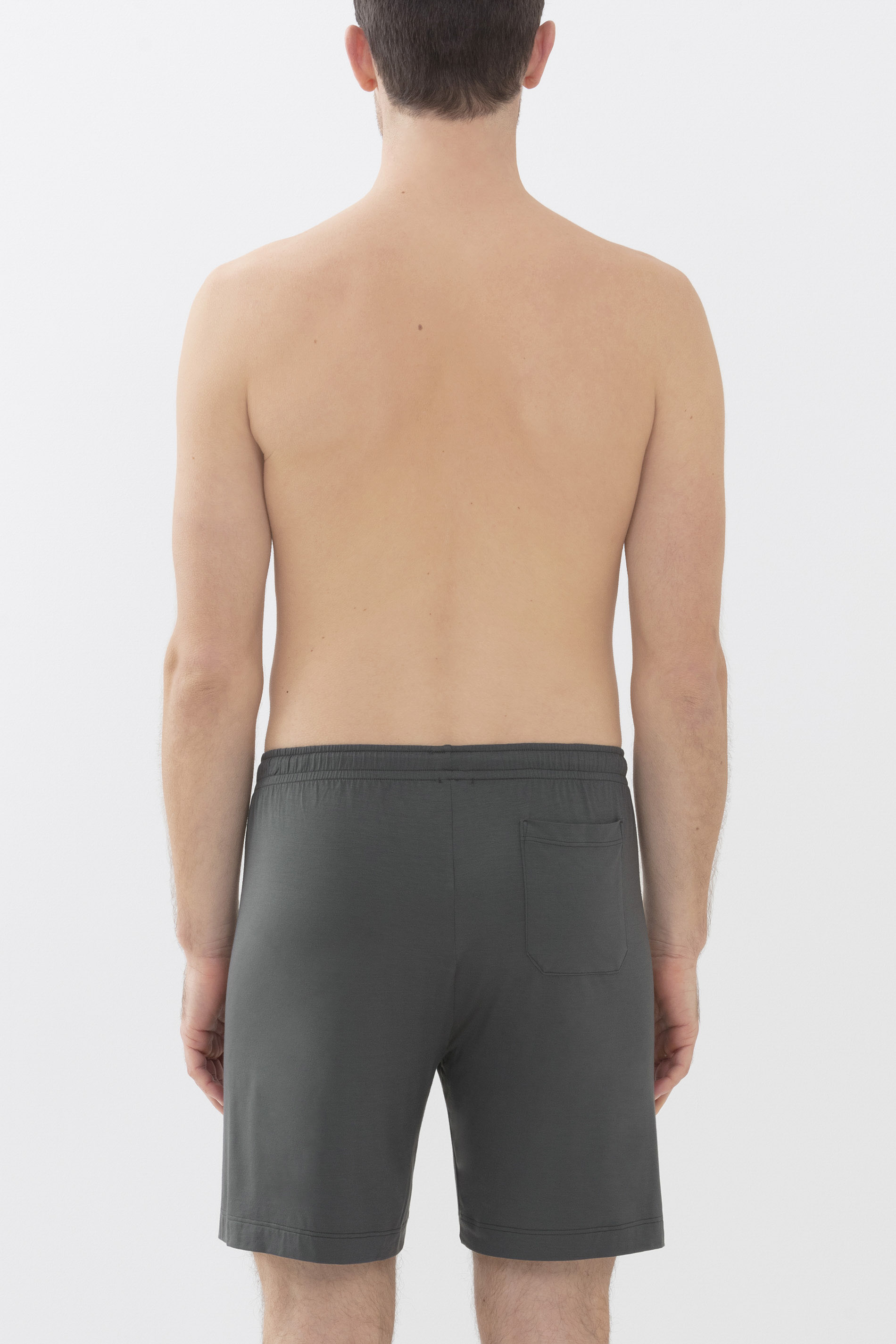 Short pants Stormy Grey Serie Jefferson Modal Rear View | mey®