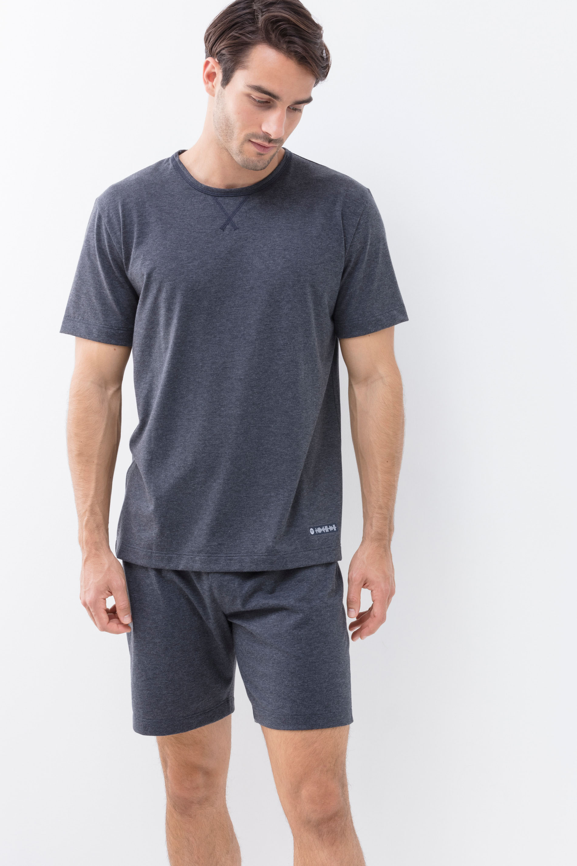 T-Shirt Smoke Melange Serie Zzzleepwear Festlegen | mey®