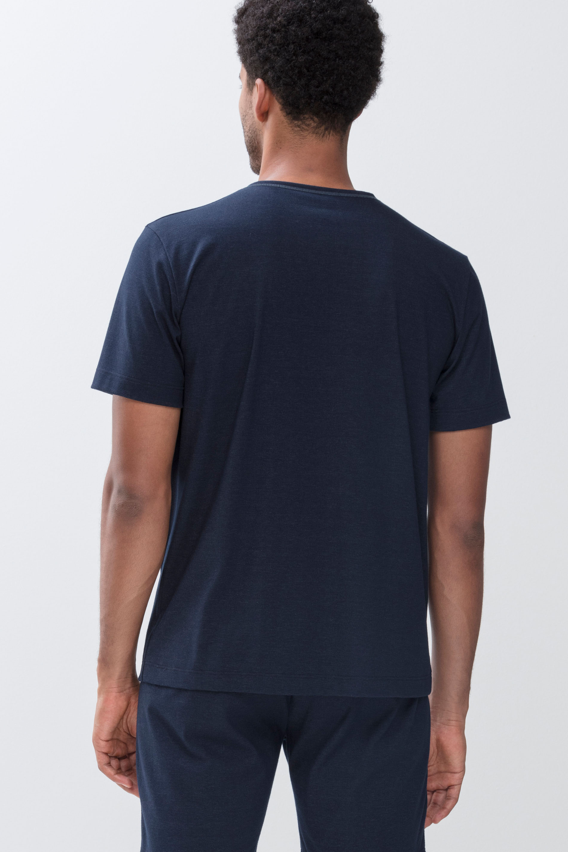 T-shirt Yacht Blue Serie Zzzleepwear Achteraanzicht | mey®