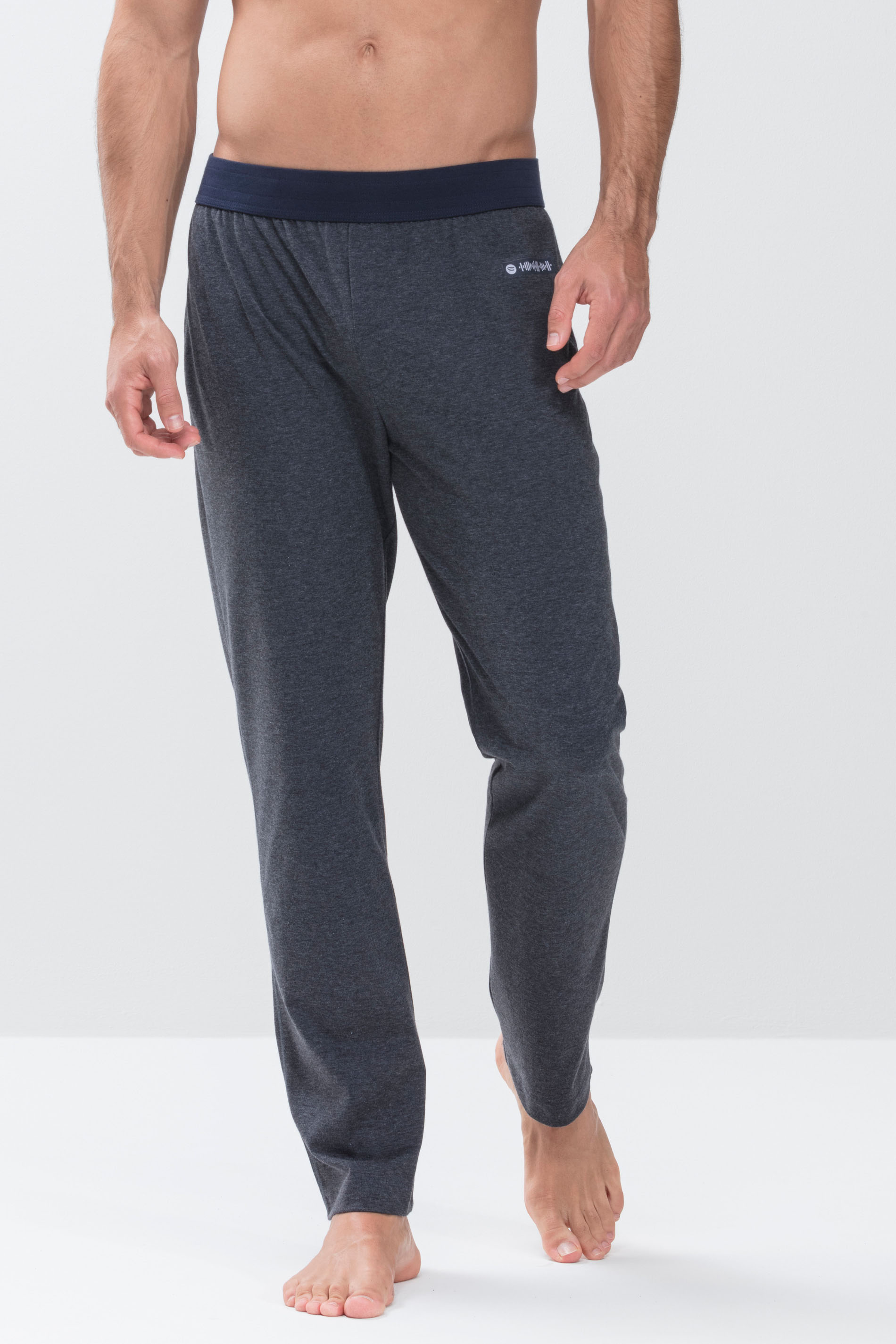 Long-pants Smoke Melange Serie Zzzleepwear Vooraanzicht | mey®