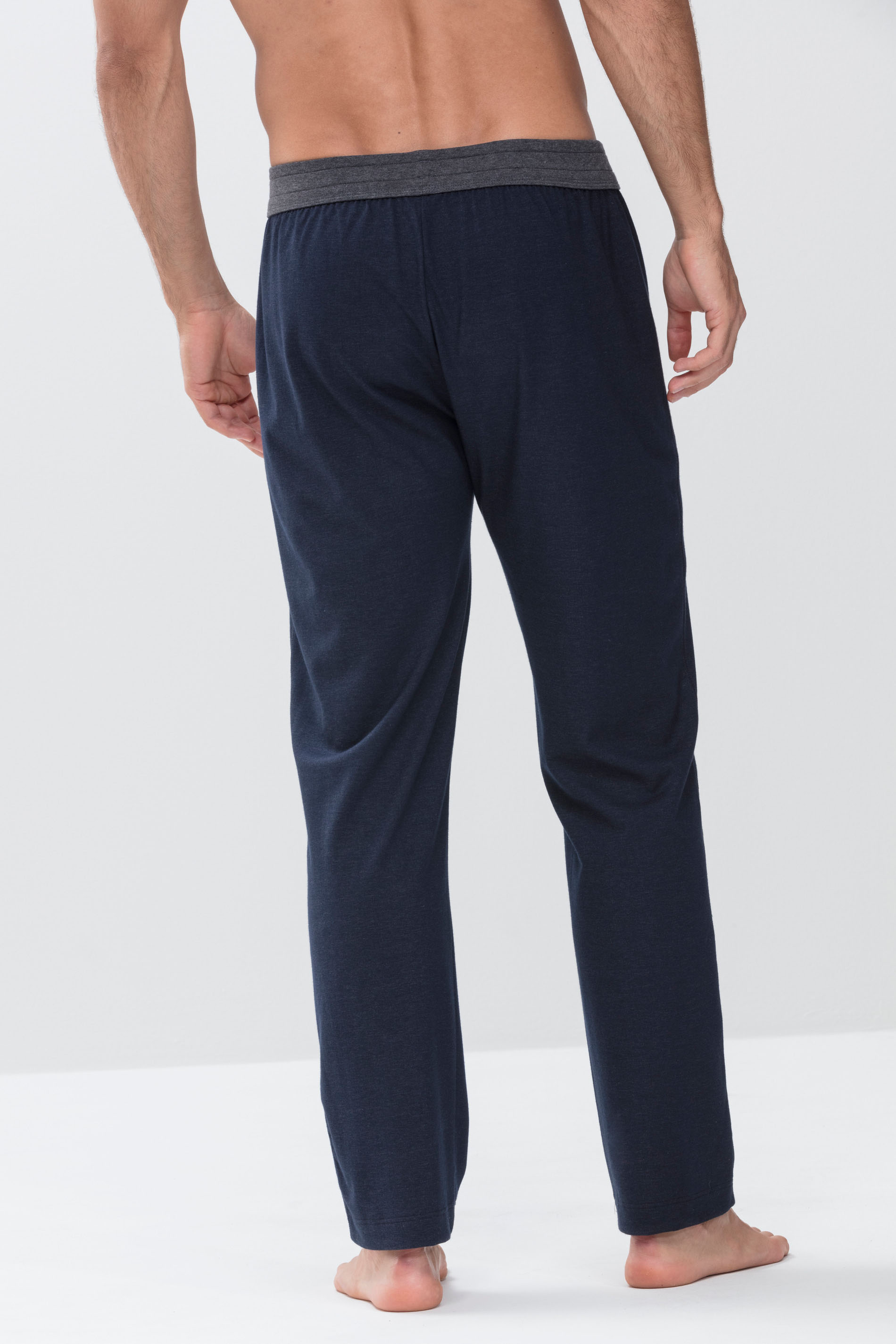 Long-pants Yacht Blue Serie Zzzleepwear Achteraanzicht | mey®