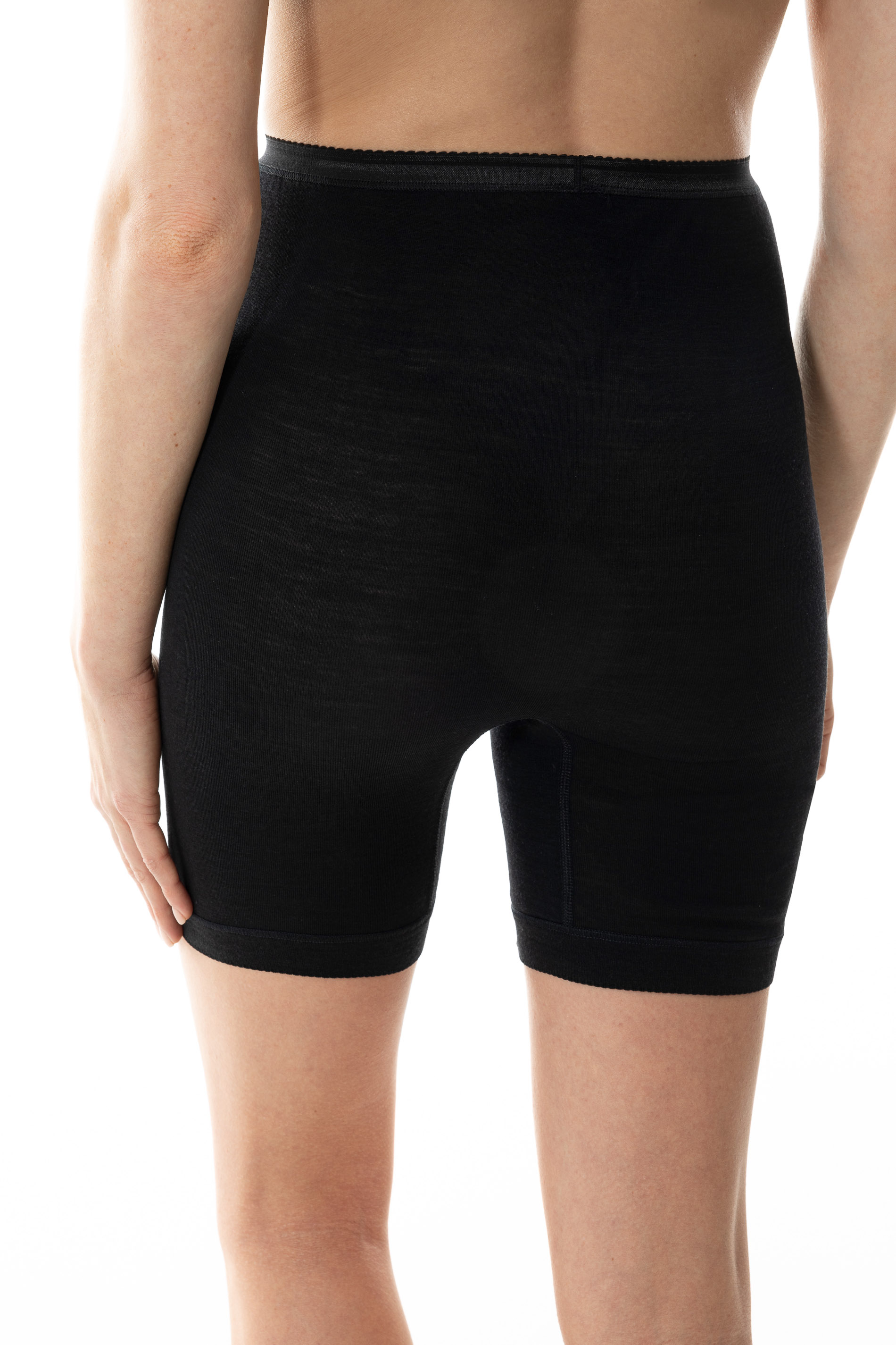 Long pants Black Serie Exquisite Rear View | mey®