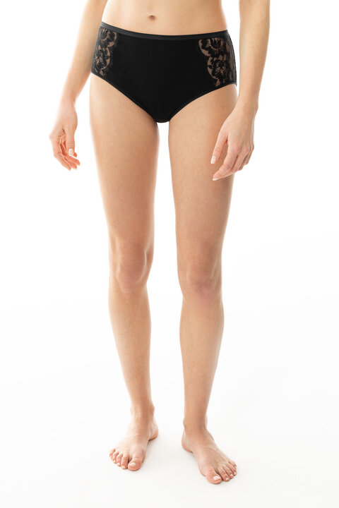 High-waisted briefs Serie Wool Love Front View | mey®