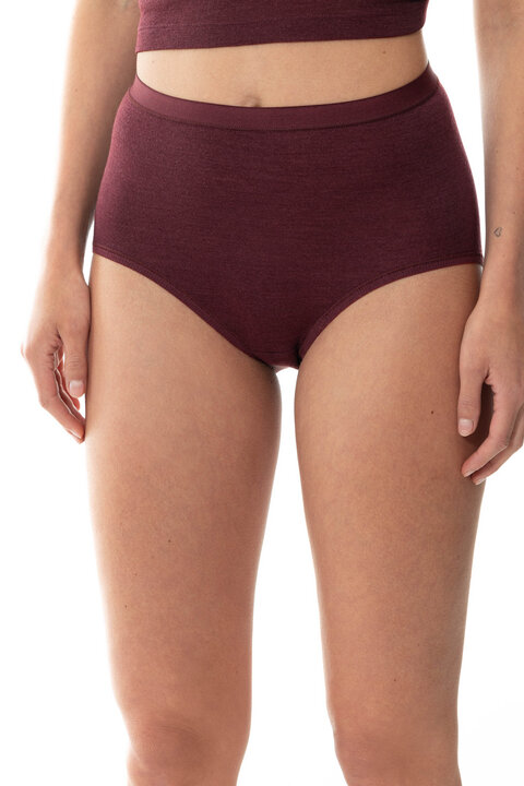 High-waisted briefs Serie Exquisite Front View | mey®