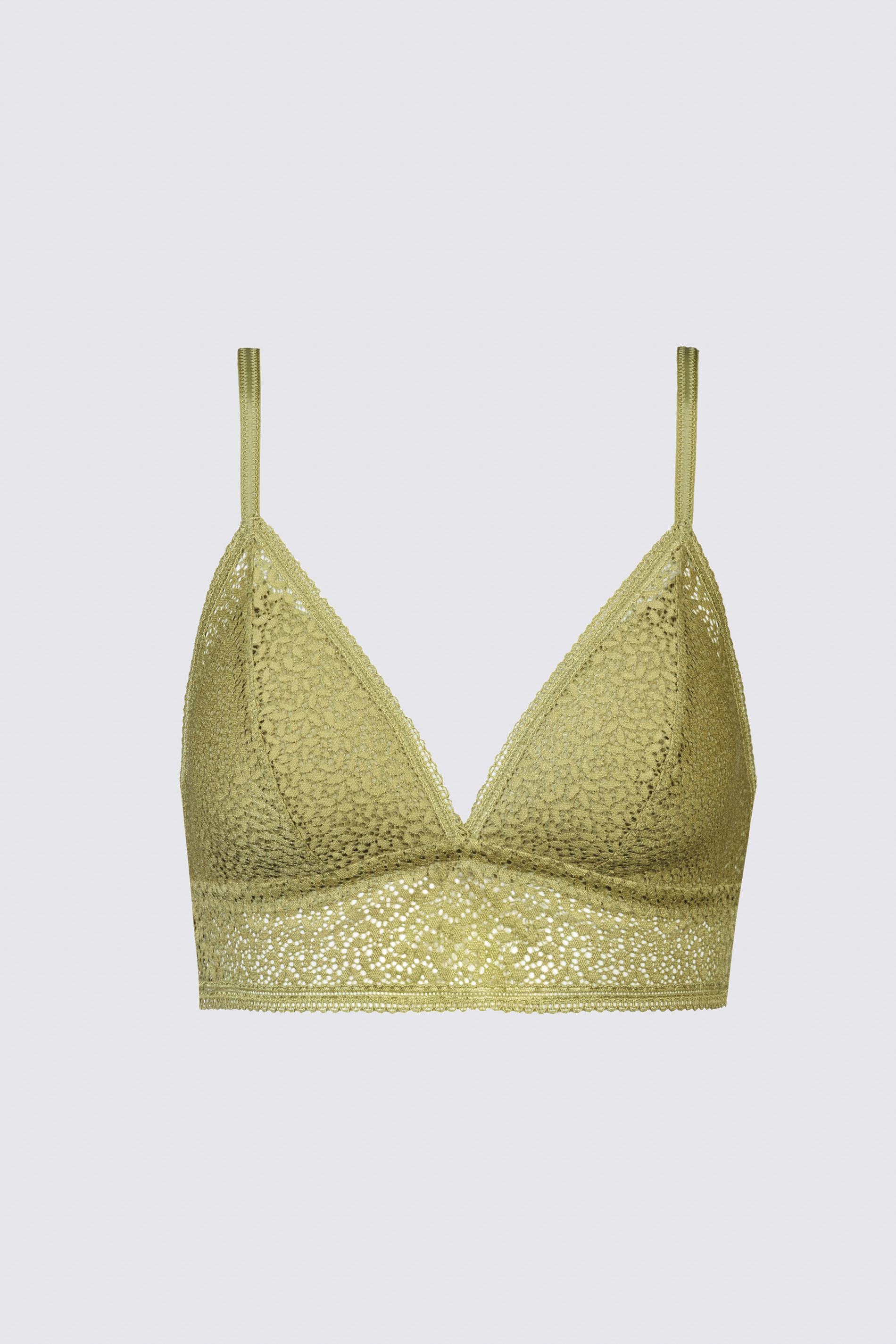 Triangle bra Tuscan Green Serie Poetry Iconic Cut Out | mey®
