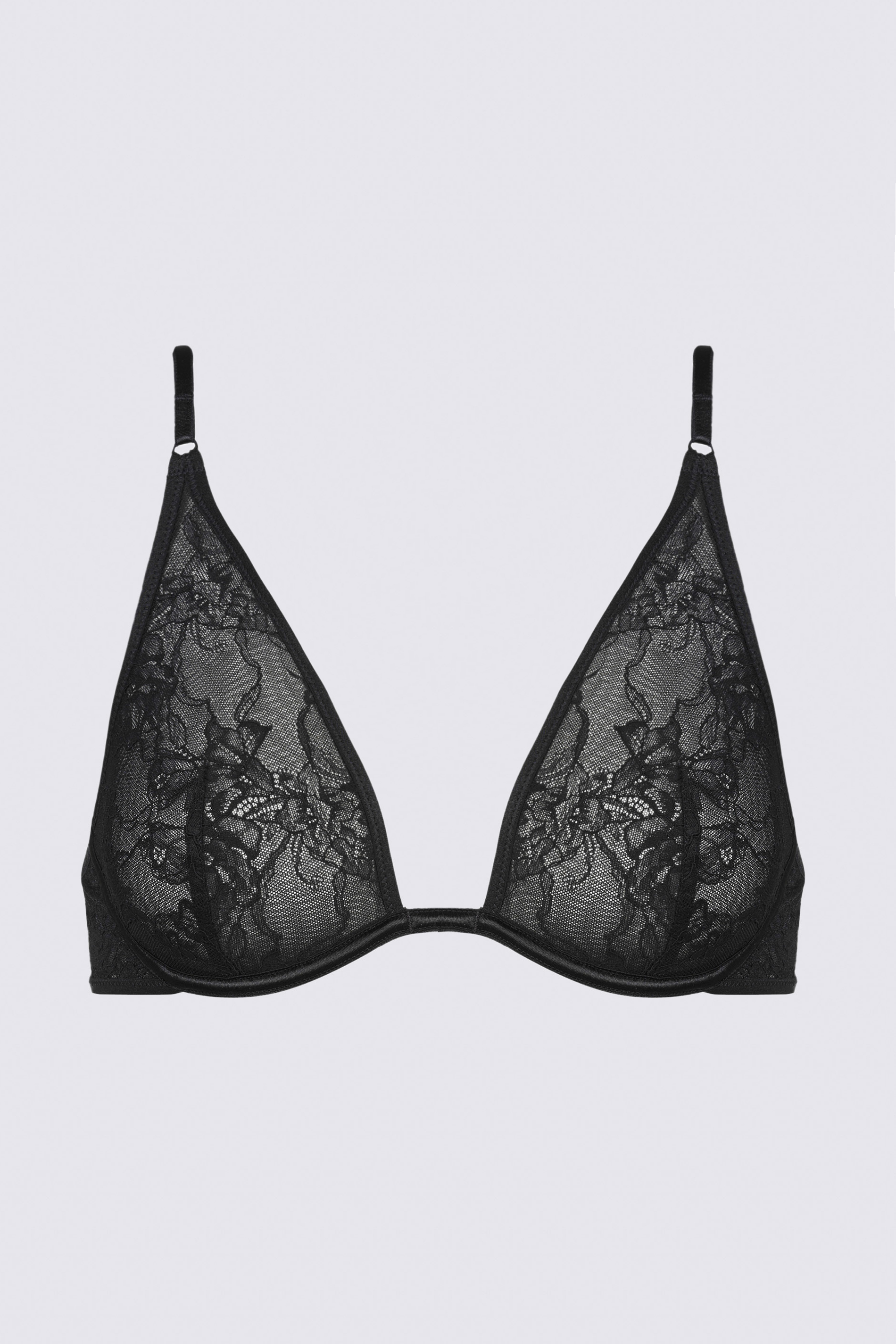 Triangle underwired bra Black Serie Fabulous Cut Out | mey®
