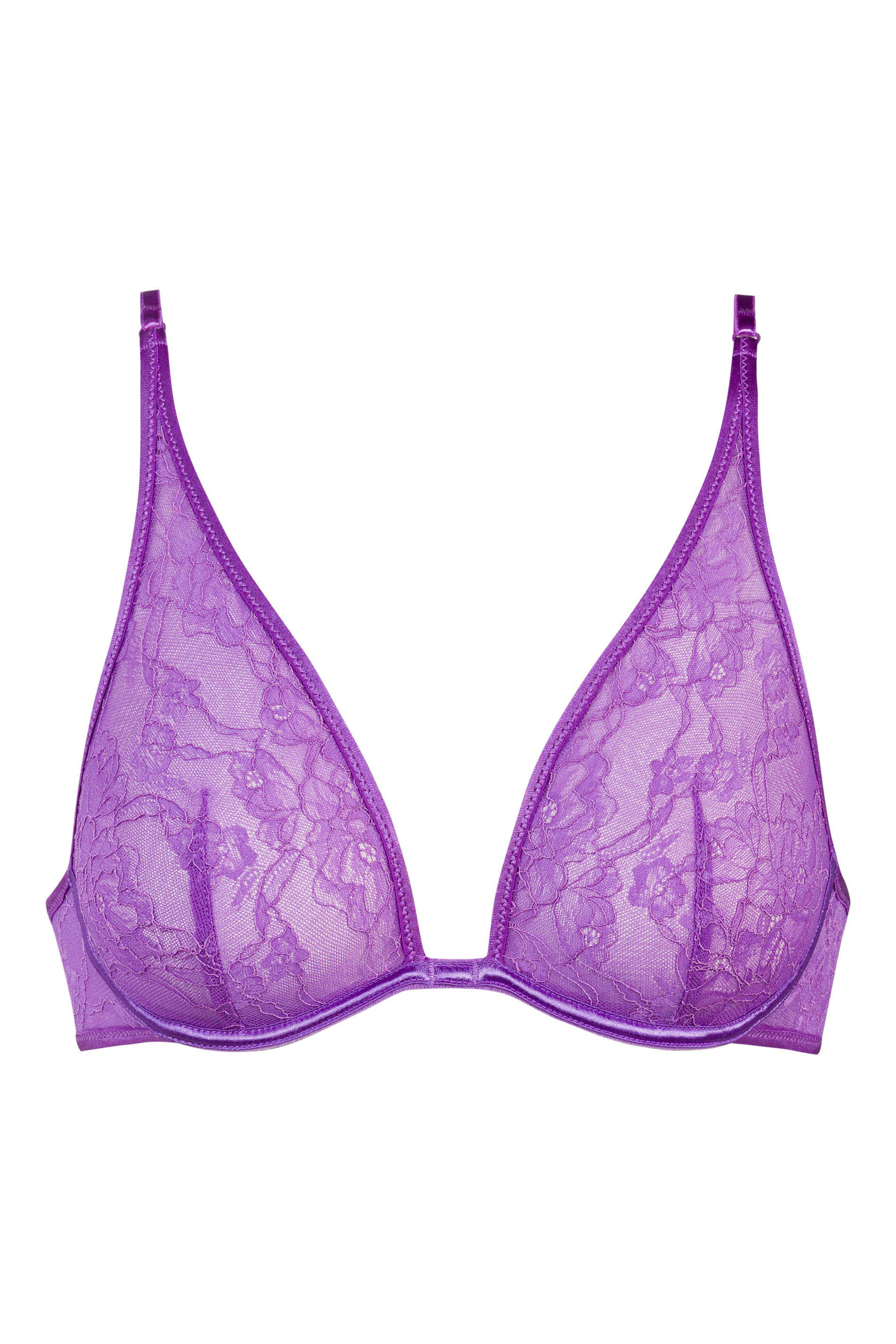 Triangle underwired bra Serie Fabulous Colour violet