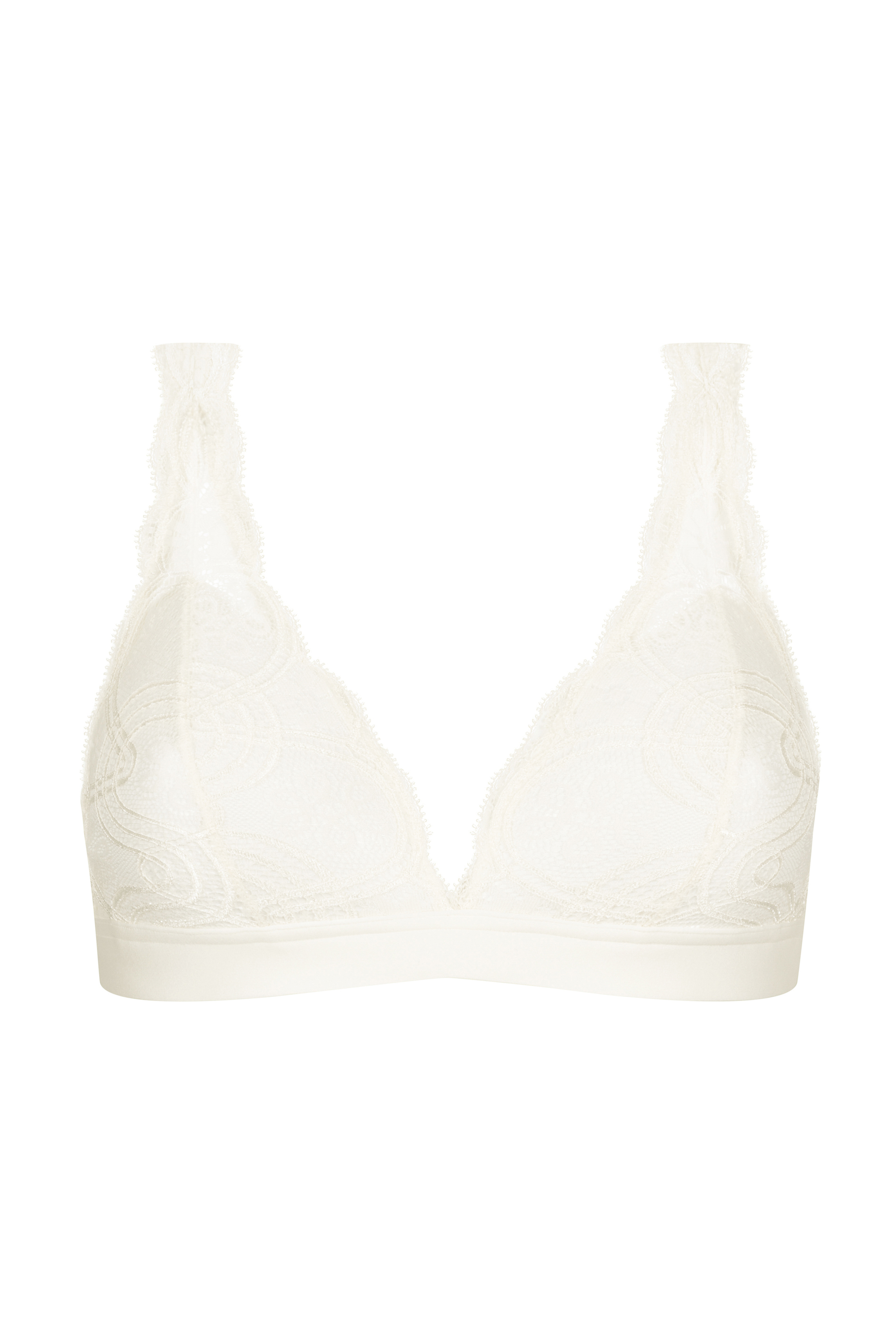 Triangle bra | no underwire Champagner Serie Poetry Fame Cut Out | mey®