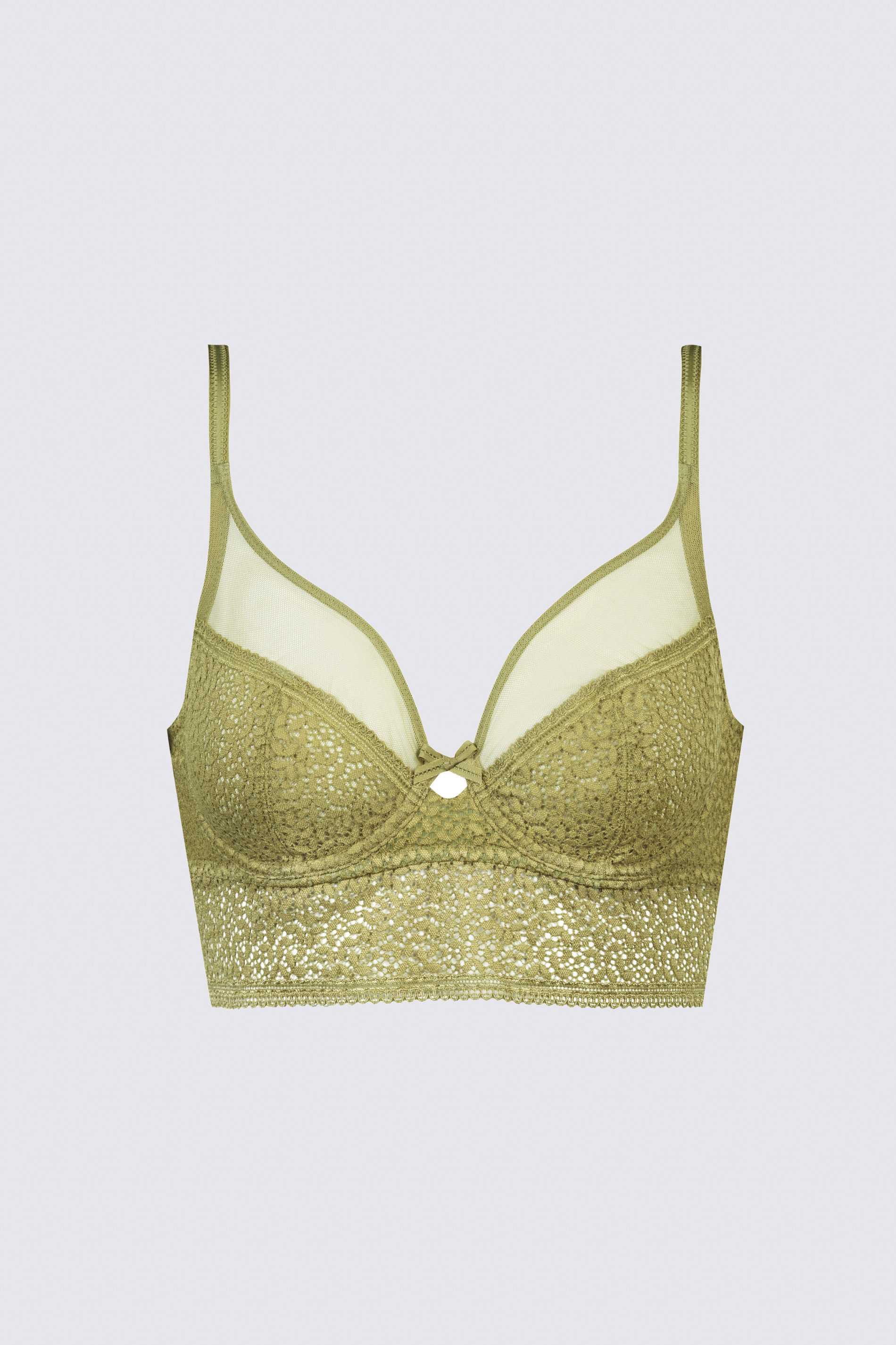 Longline bra Tuscan Green Serie Incredible Cut Out | mey®