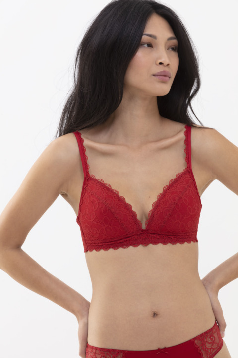 Soft spacer bra Rubin Serie Amorous Front View | mey®