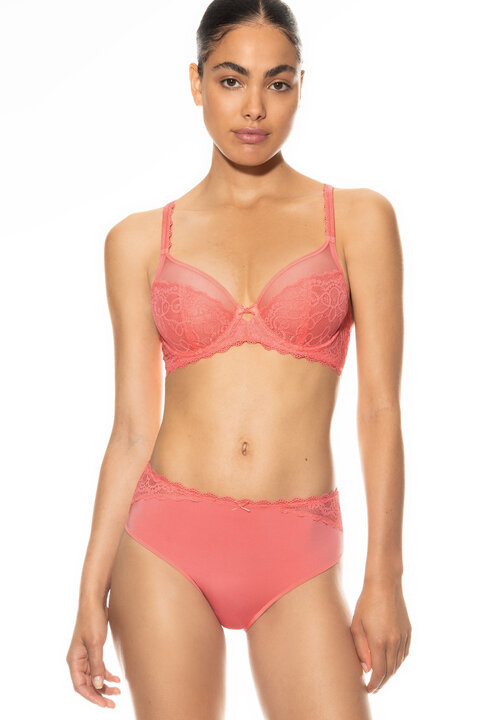 Underwire bra Serie Amorous Front View | mey®