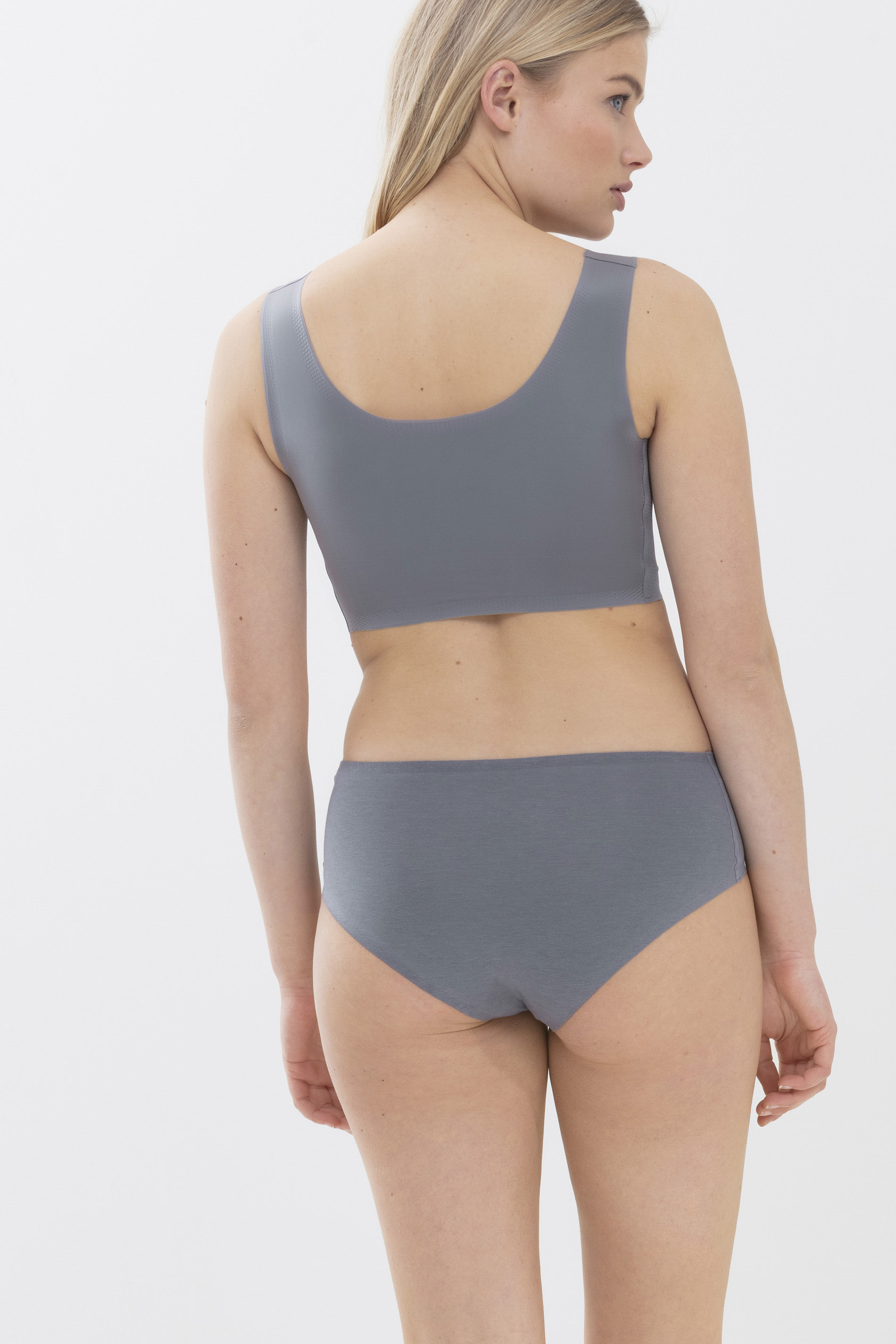 Bustier Lovely Grey Serie Pure Second me Rear View | mey®