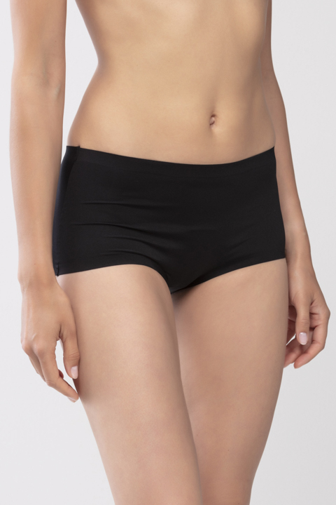 Panty Black Serie Illusion Front View | mey®