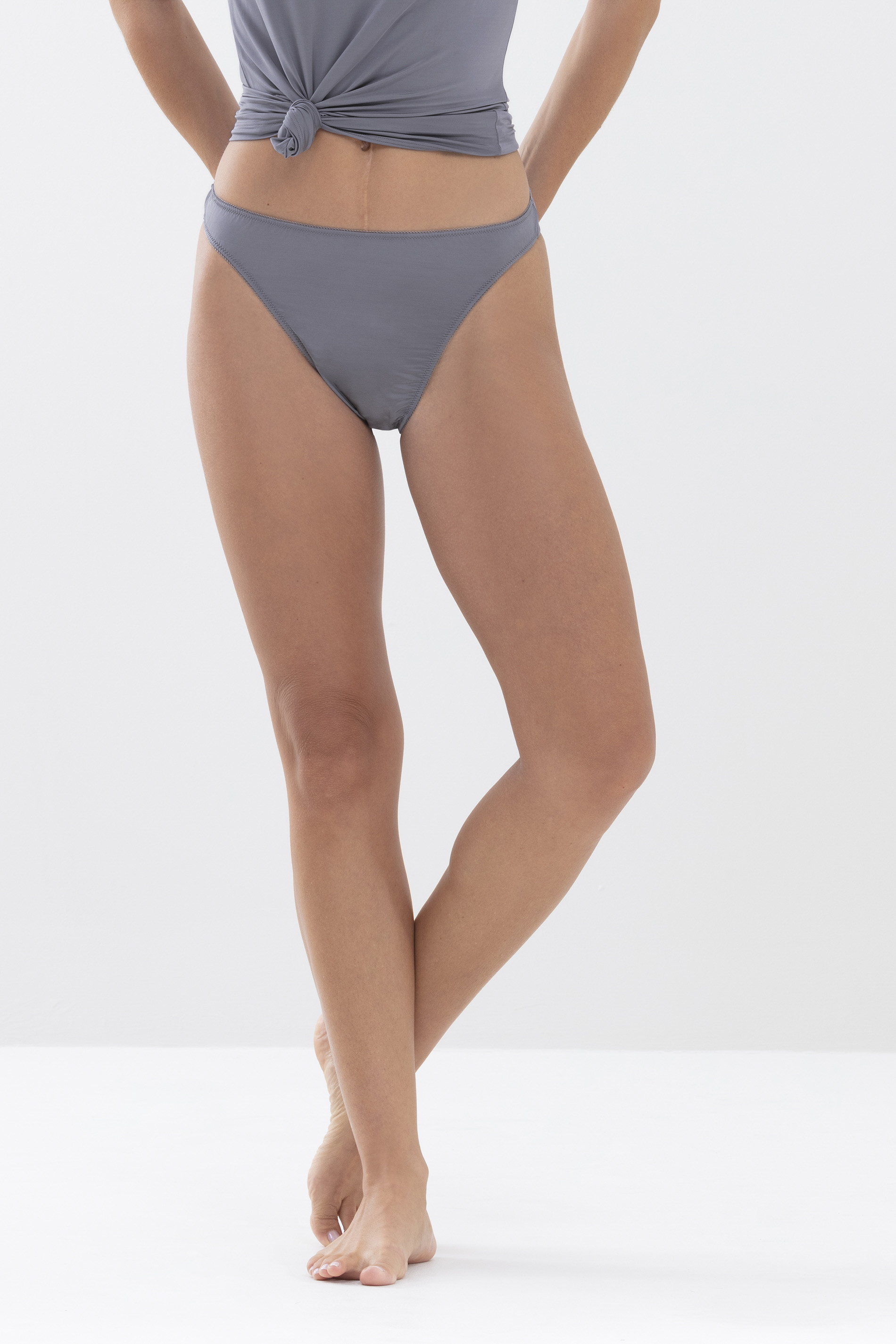 Retro jazz briefs Lovely Grey Serie Poetry Classy Front View | mey®